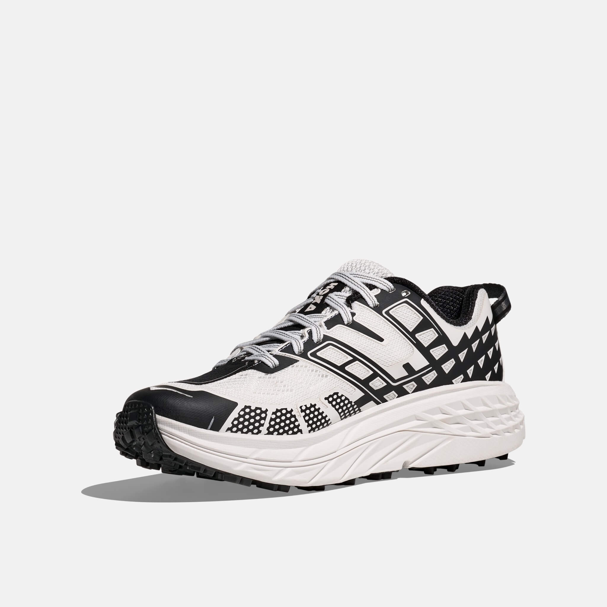 Unisex černo-bílé tenisky Hoka Speedgoat 2