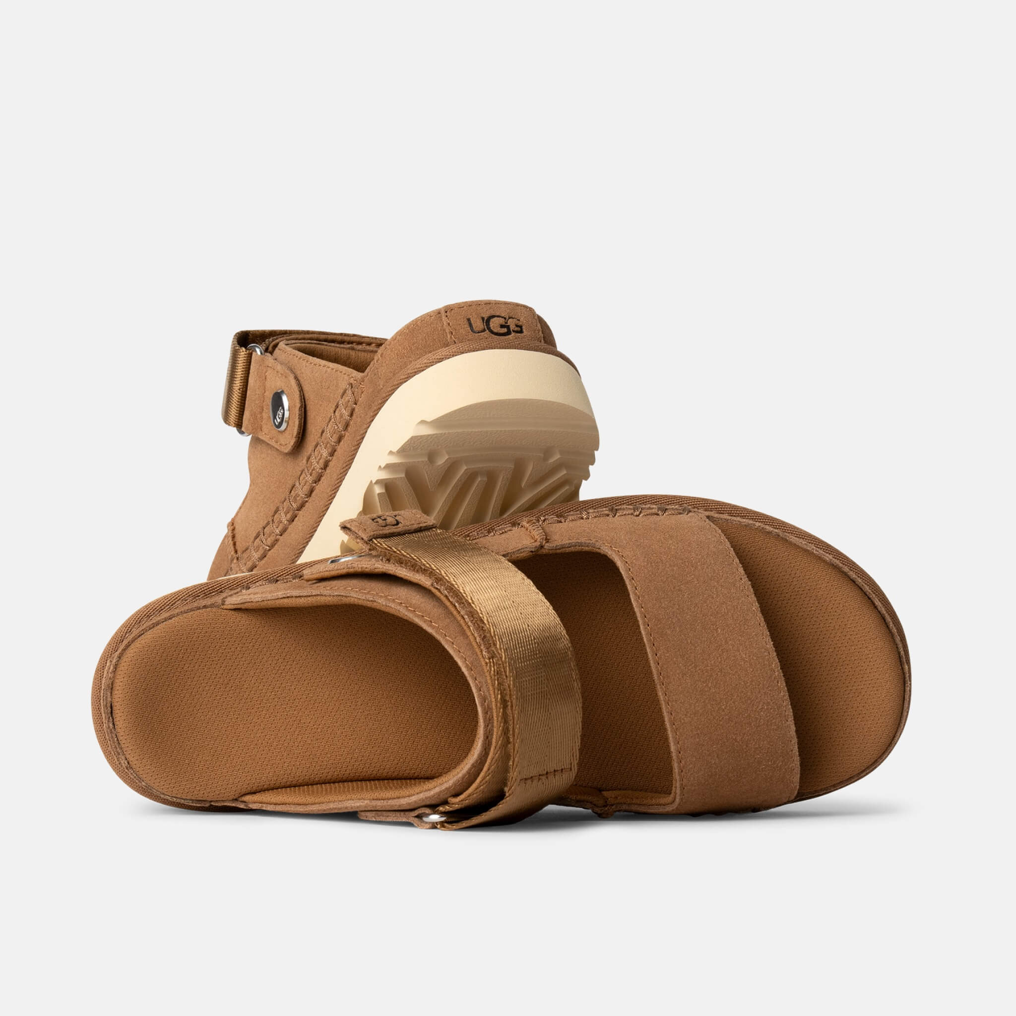 Topánky UGG Goldenstar Glide Chestnut