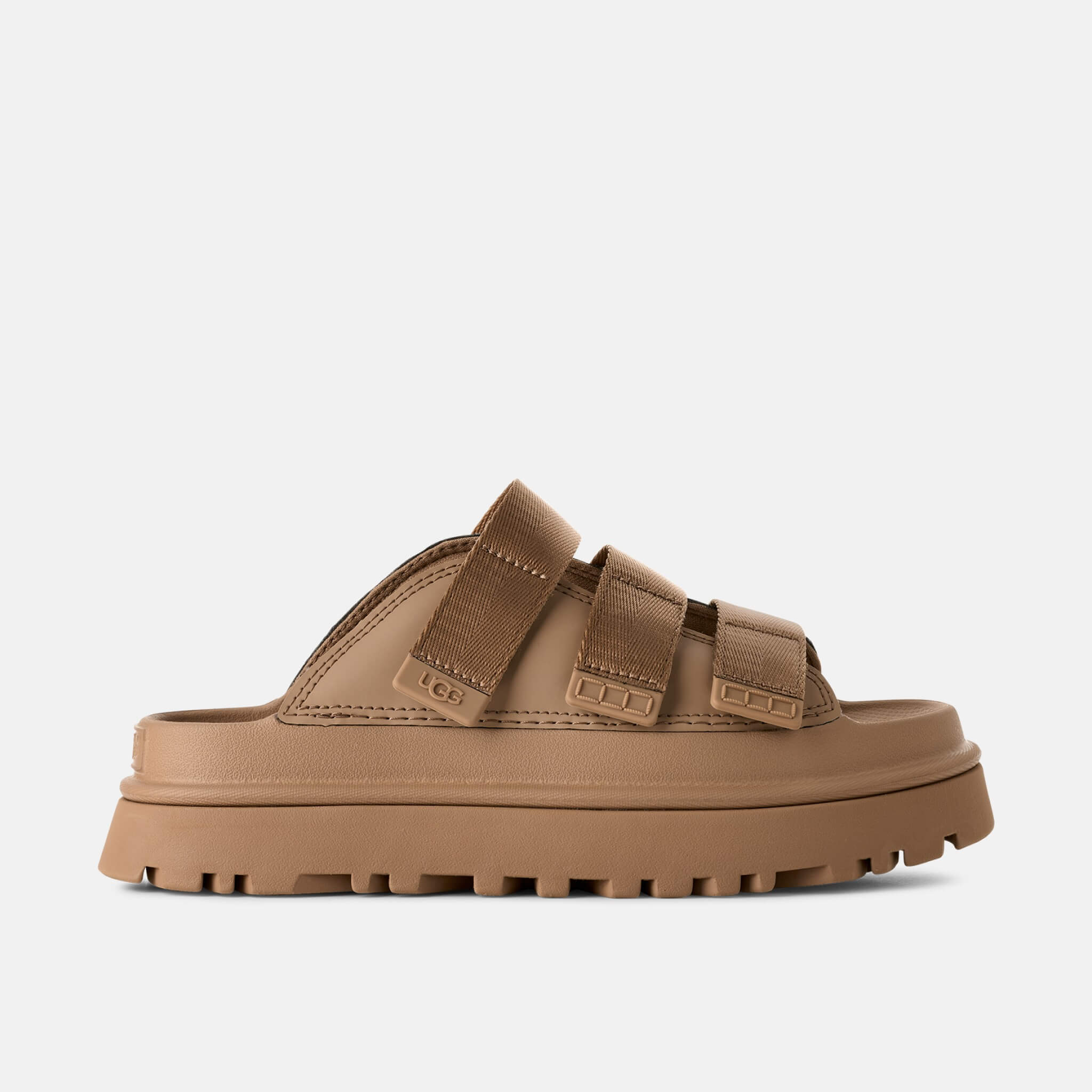 Boty UGG GoldenGlow Slide Dark Sand