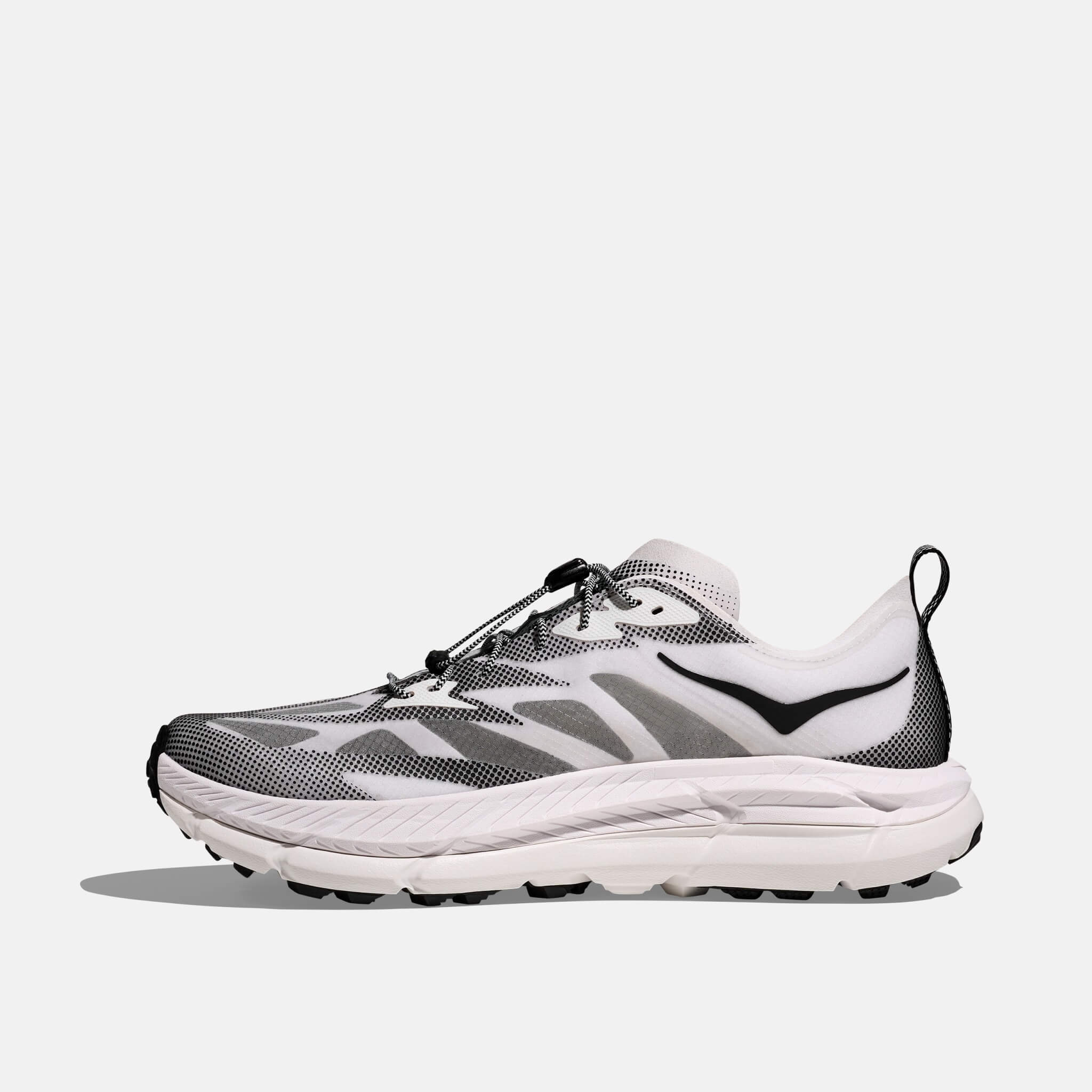 Unisex bílo-černé tenisky Hoka Mafate Speed 4 Lite TS