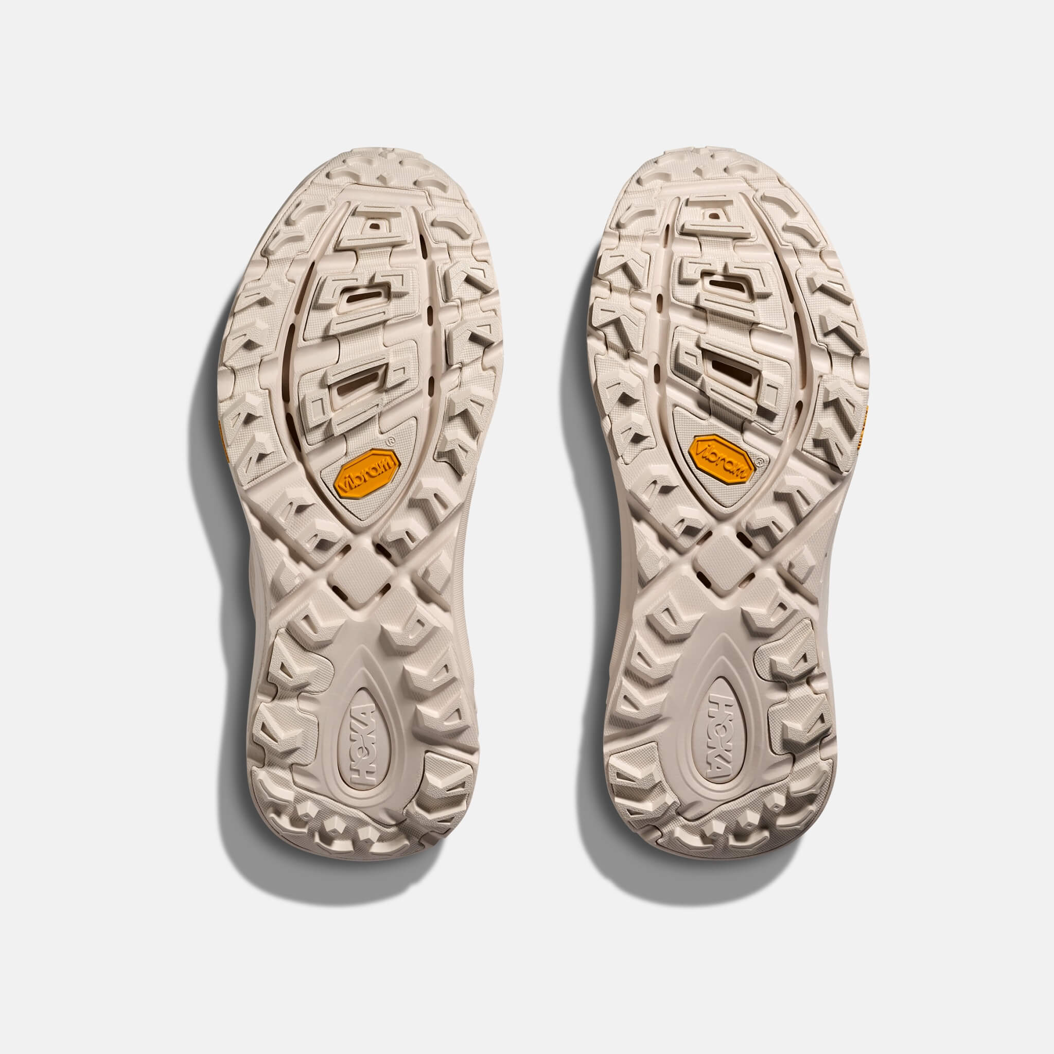 Unisex krémové tenisky Hoka Mafate Three2 Grid