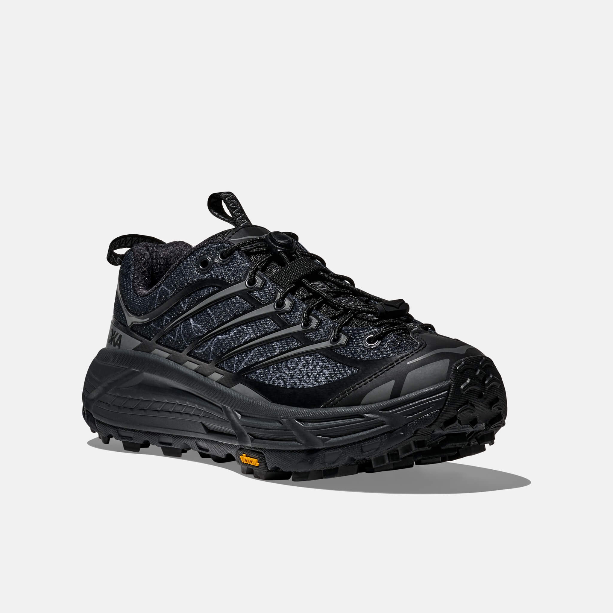 Unisex černé tenisky Hoka Mafate Three2 Wordmark