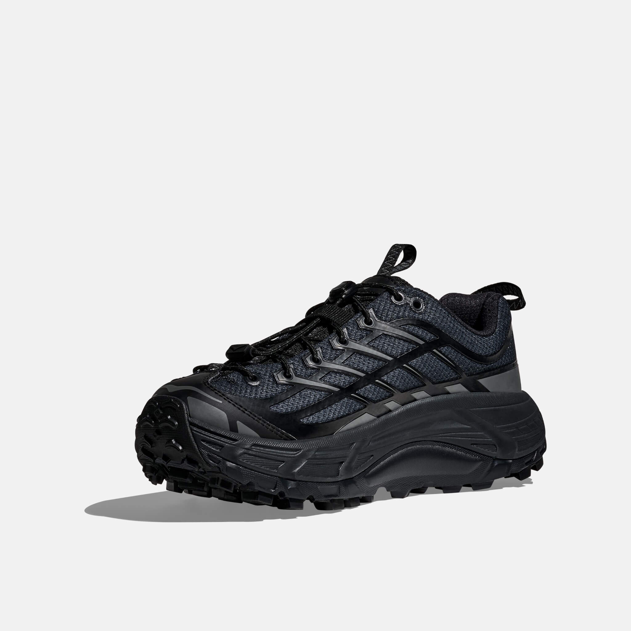 Unisex černé tenisky Hoka Mafate Three2 Wordmark