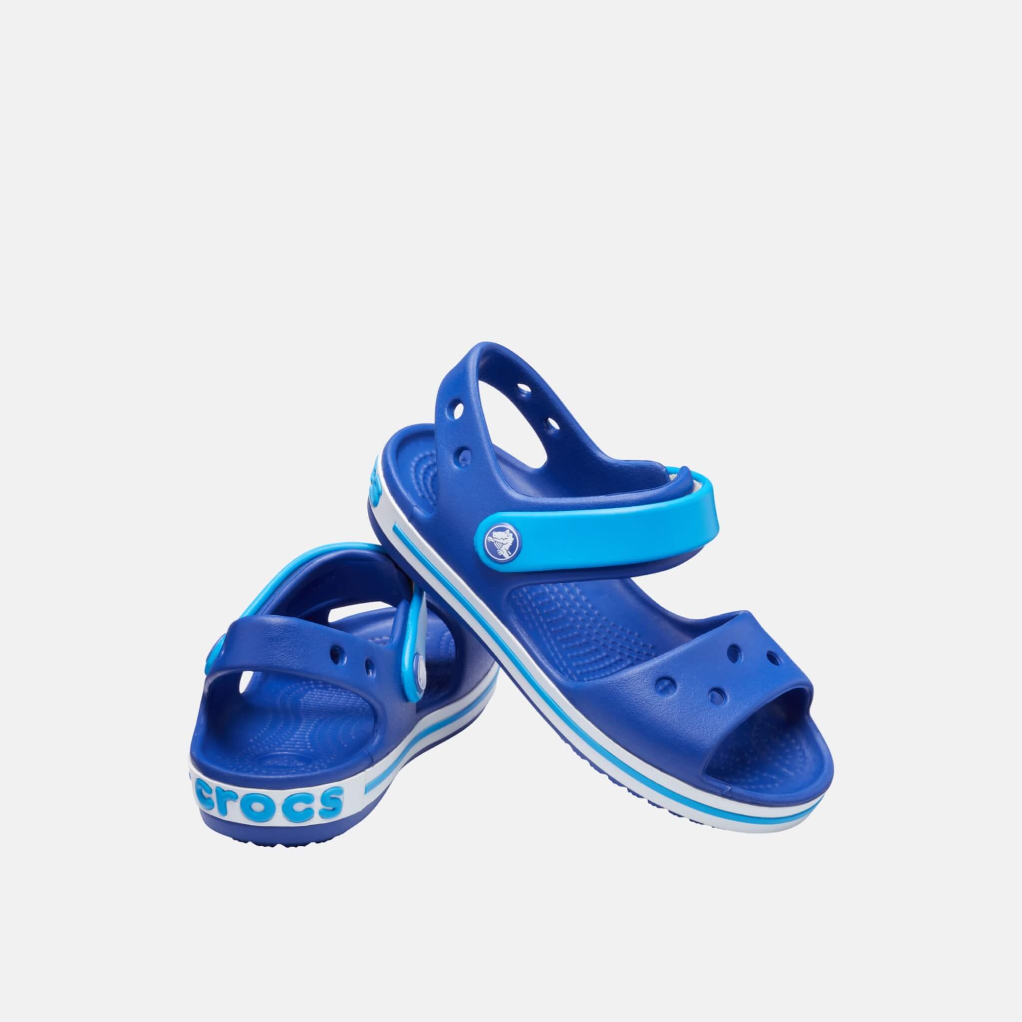 Crocband Sandal Kids Cerulean Blue/Ocean