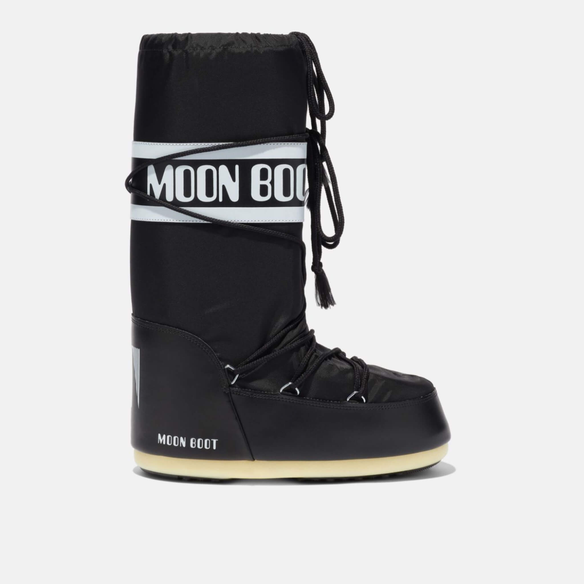 Černé sněhule Moon Boot Nylon