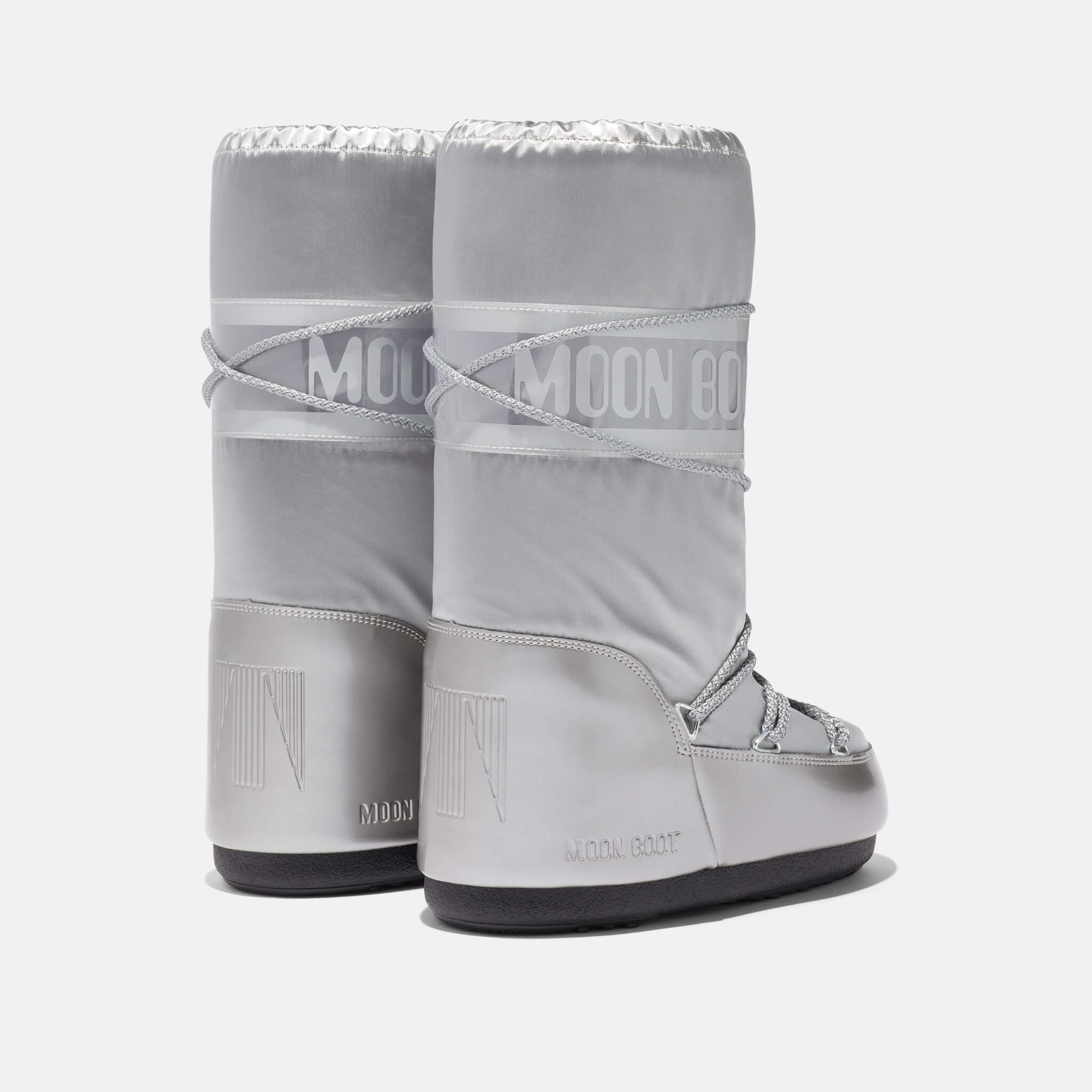 Dámské stříbrné sněhule Moon Boot Glance