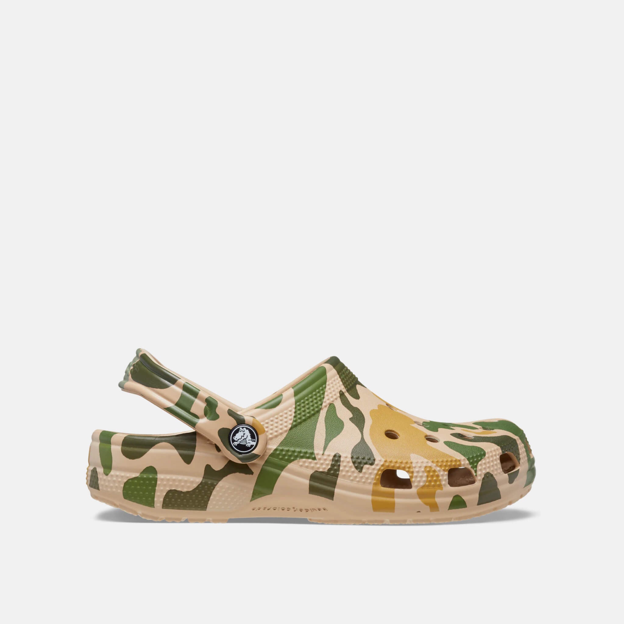 Classic Printed Camo Clog Chai/Tan