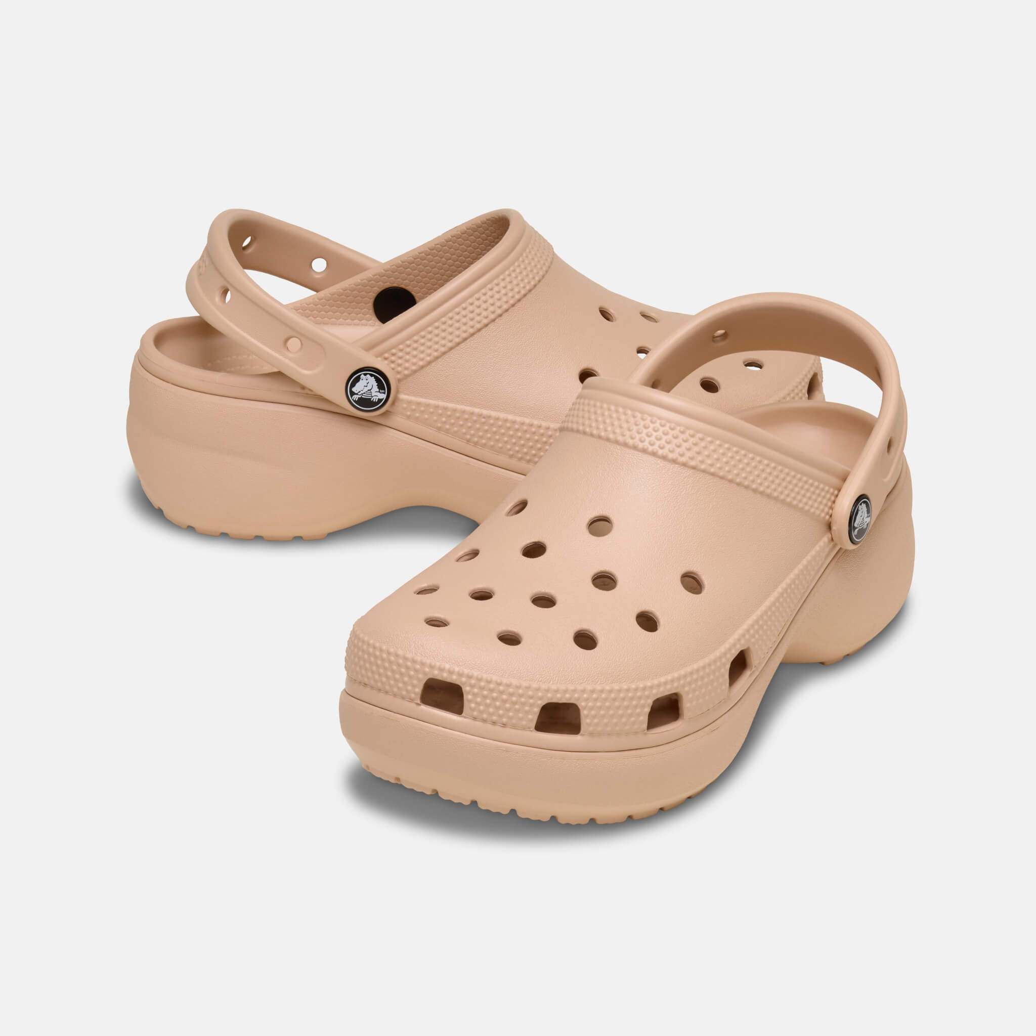 Classic Platform Clog W Pink Caramel