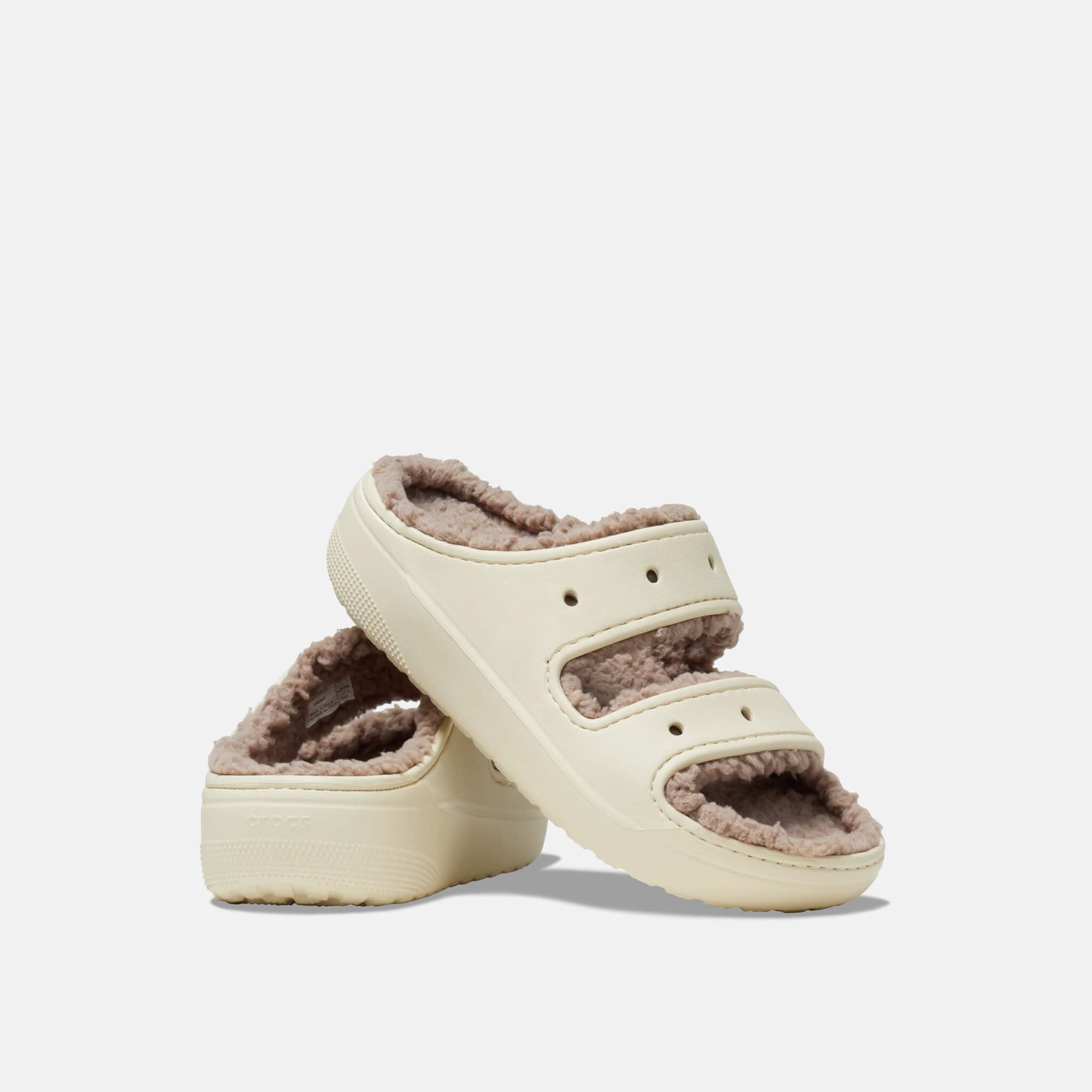 Classic Cozzzy Sandal Bone/Mushroom