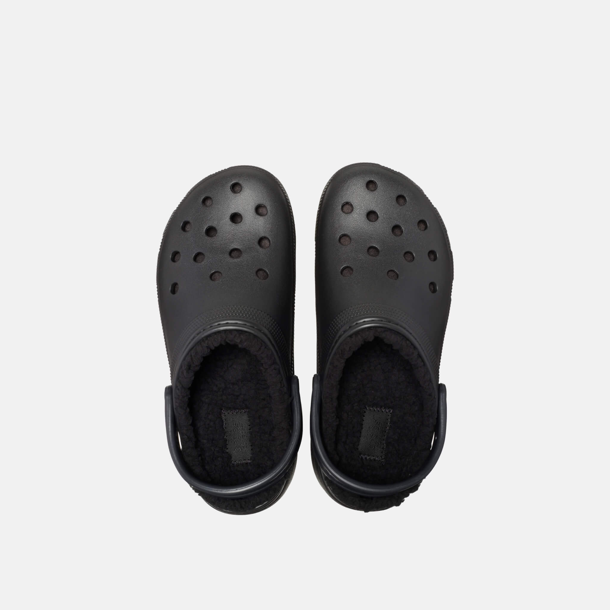 Classic Platform Lined Clog W Black