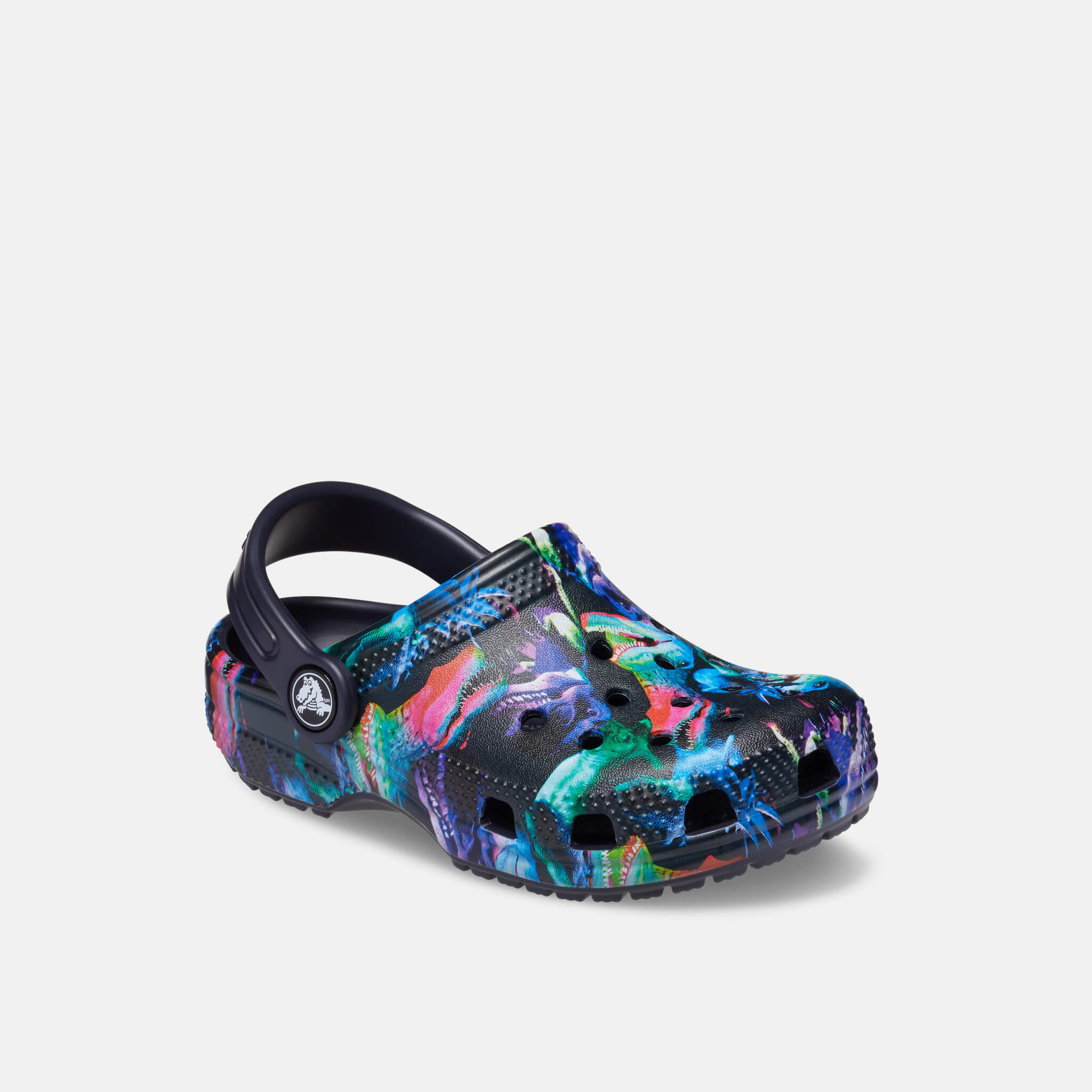 Classic Dino Clog T Deep Navy/Multi