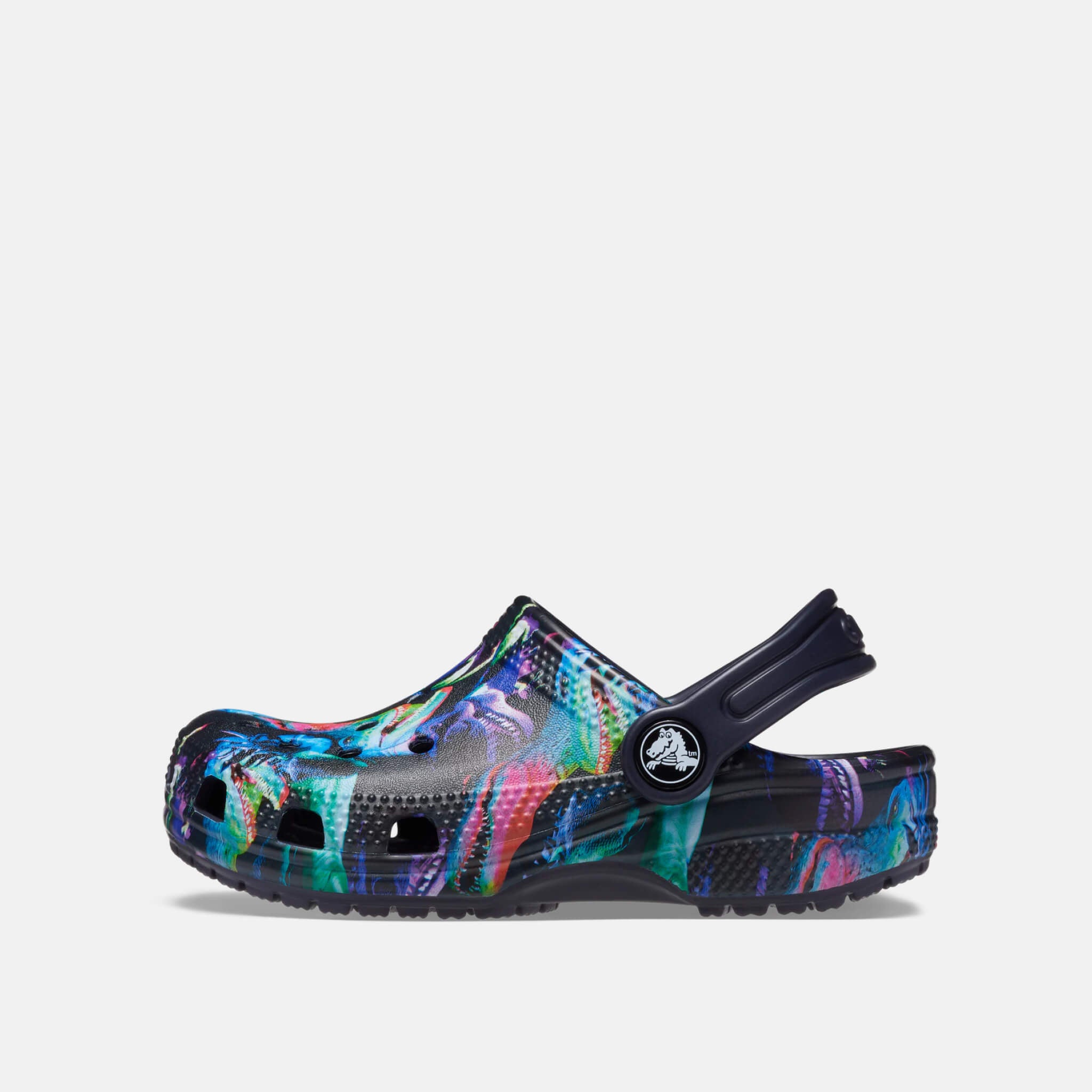 Classic Dino Clog T Deep Navy/Multi