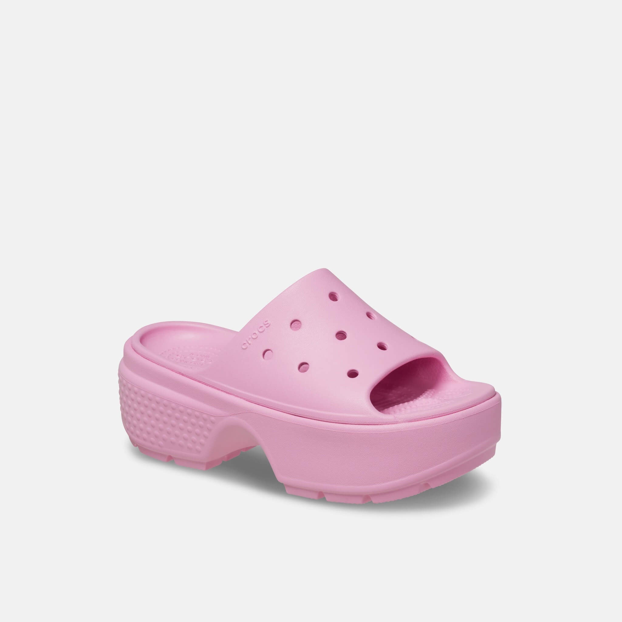 Stomp Slide Pink Tweed