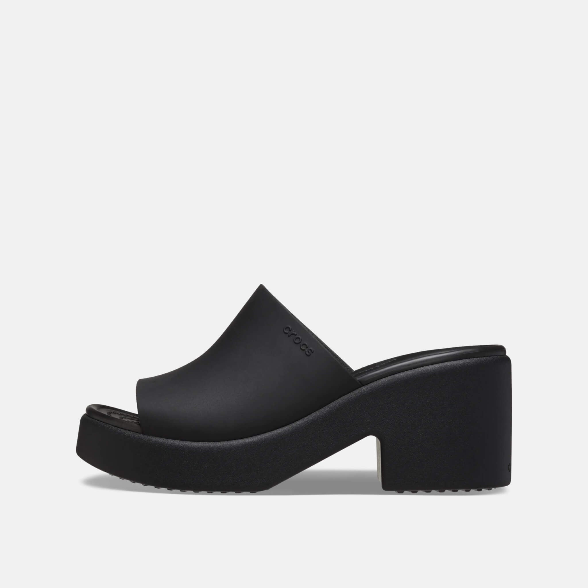 Brooklyn Slide Heel Black/Black