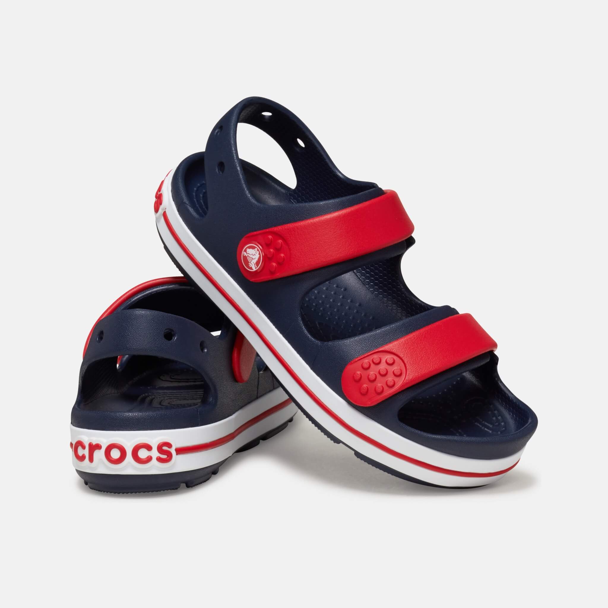 Crocband Cruiser Sandal K Navy/Varsity Red
