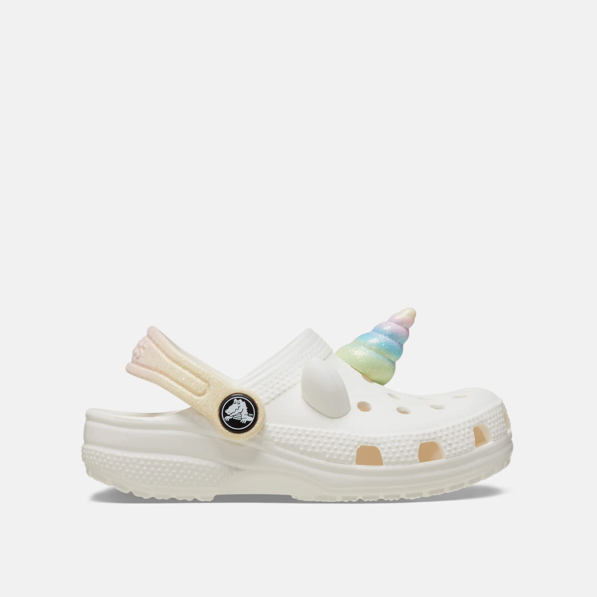 Classic I Am Rainbow Unicorn Clog T Chalk