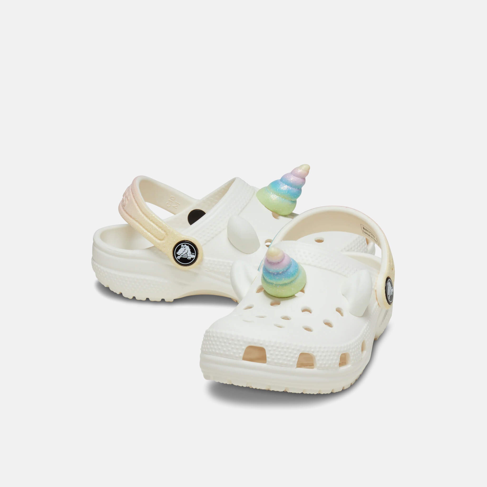 Classic I Am Rainbow Unicorn Clog T Chalk