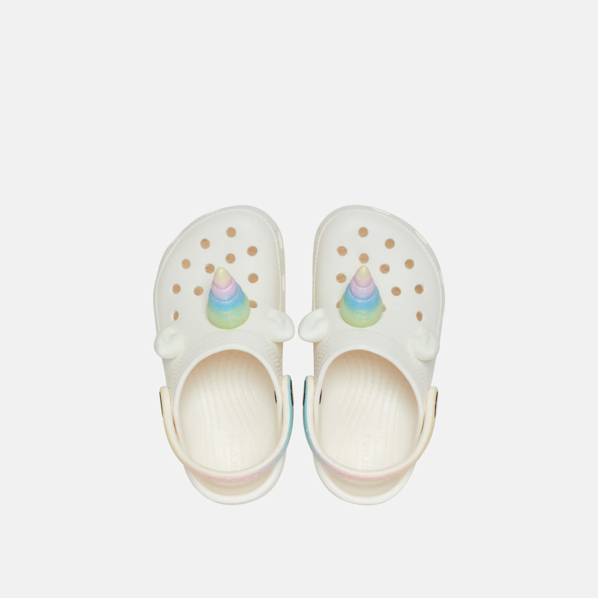 Classic I Am Rainbow Unicorn Clog T Chalk