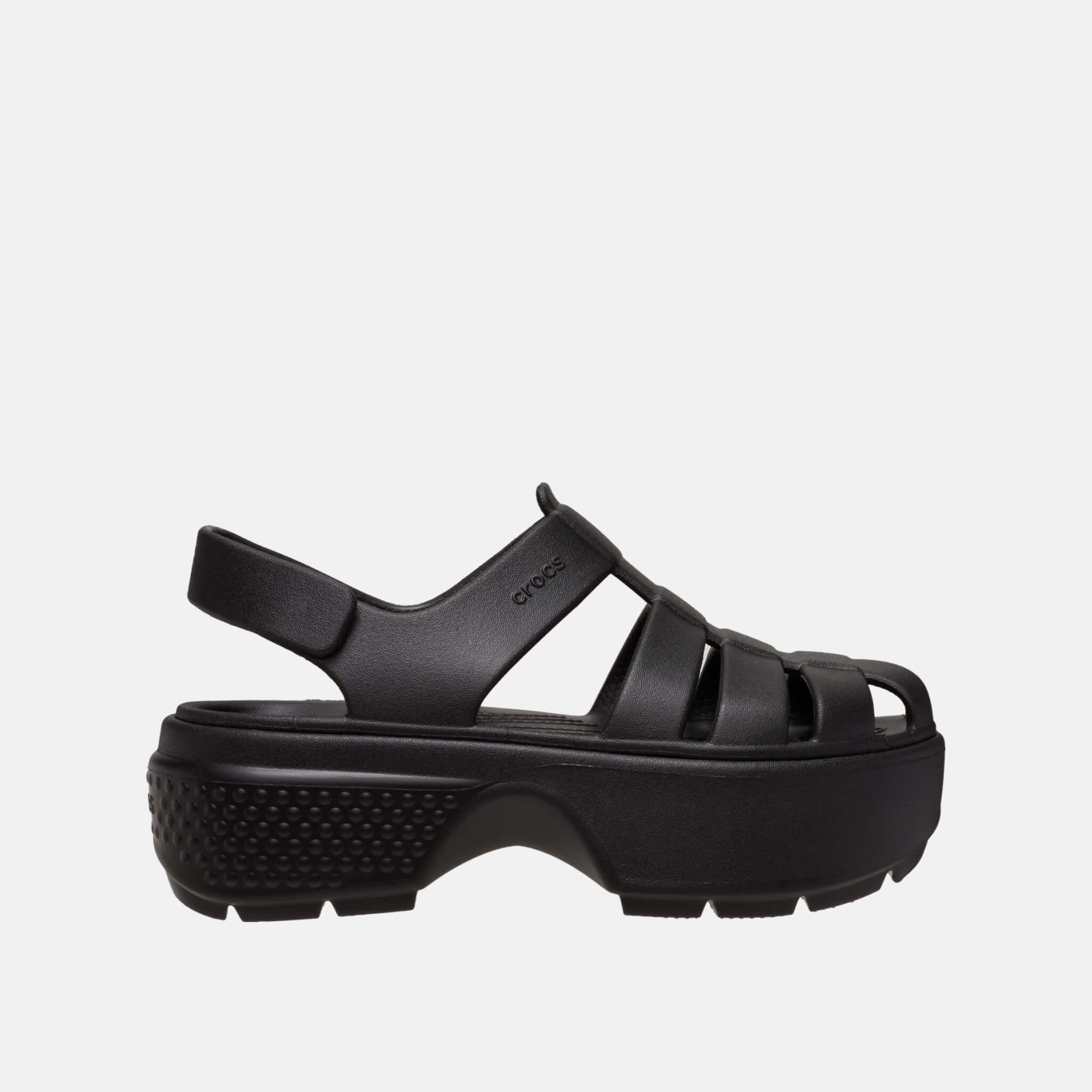 Stomp Fisherman Sandal Black