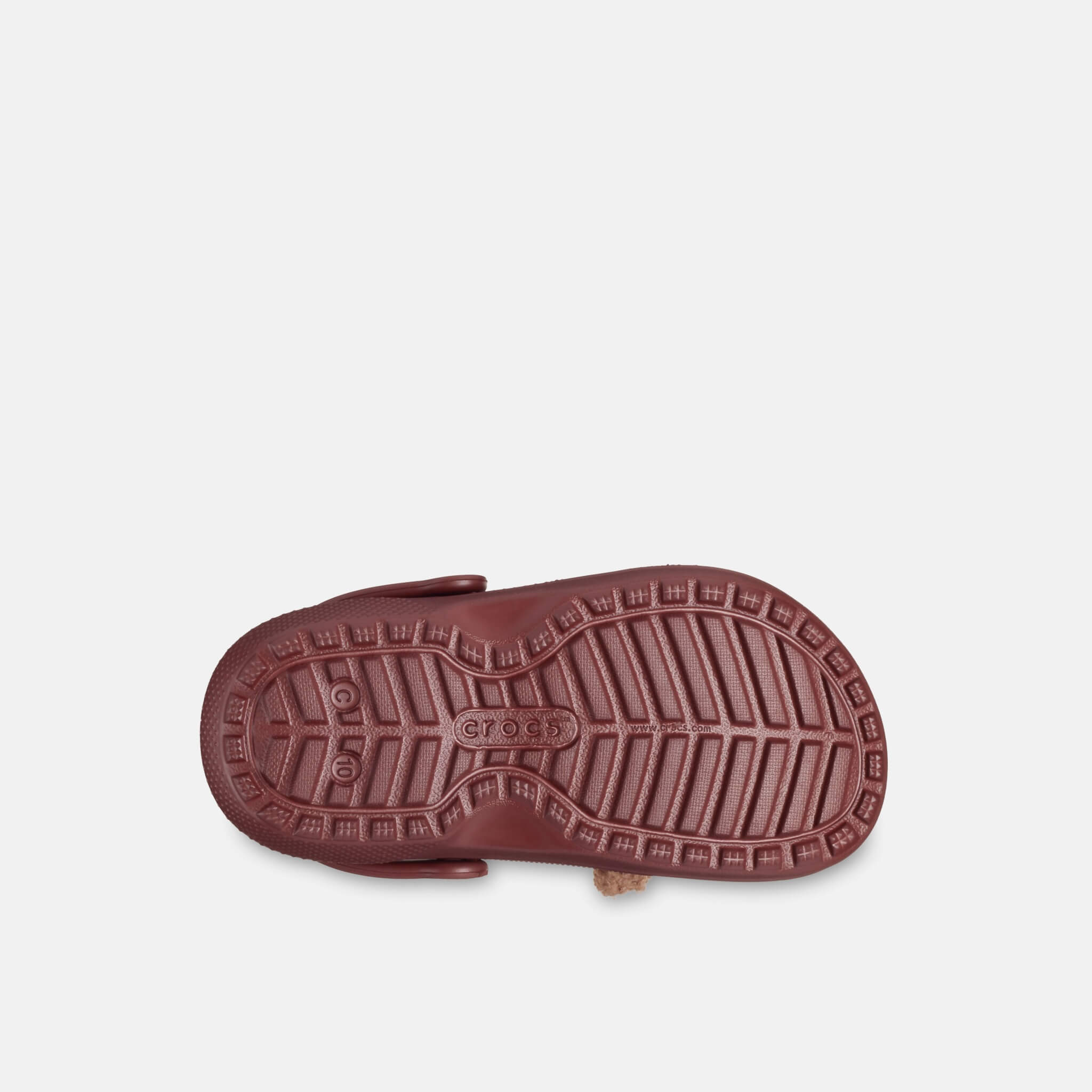 Classic Lined IAM Brown Bear Clog T Dark Clay