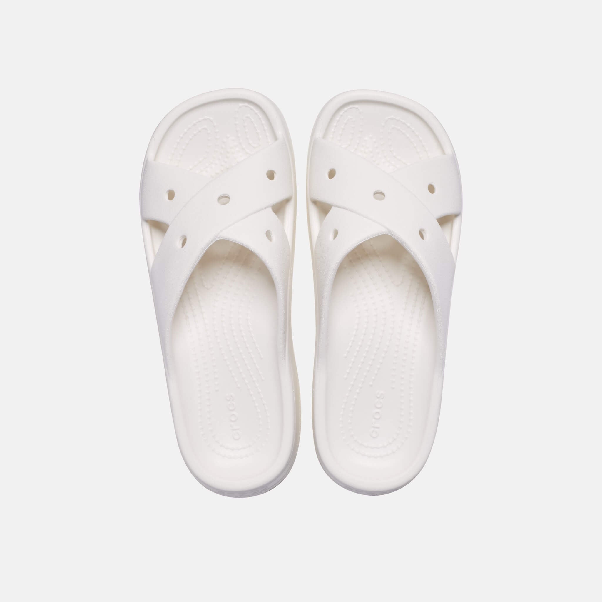 Classic Womens Cross Strap Chalk