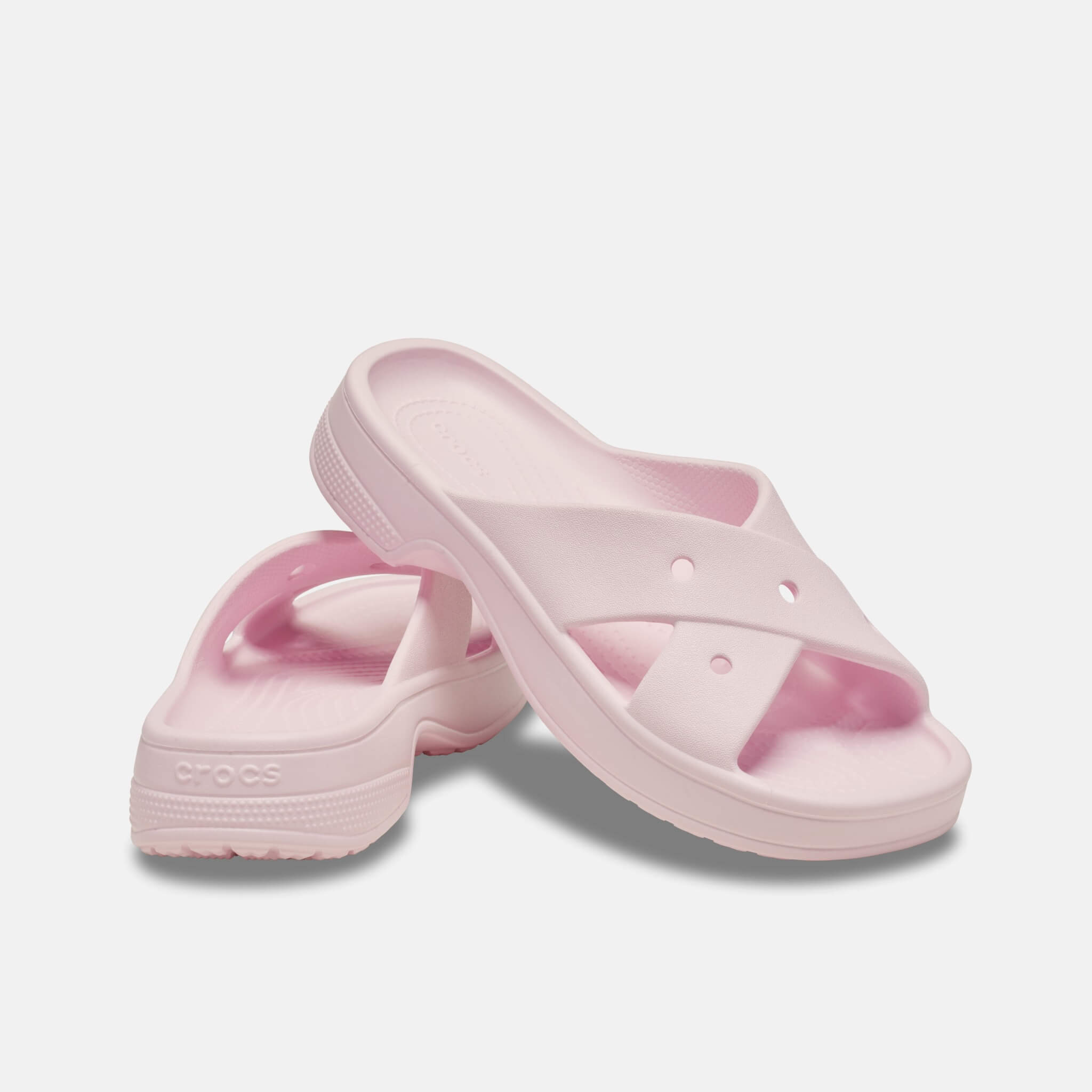 Classic Womens Cross Strap Pink Milk