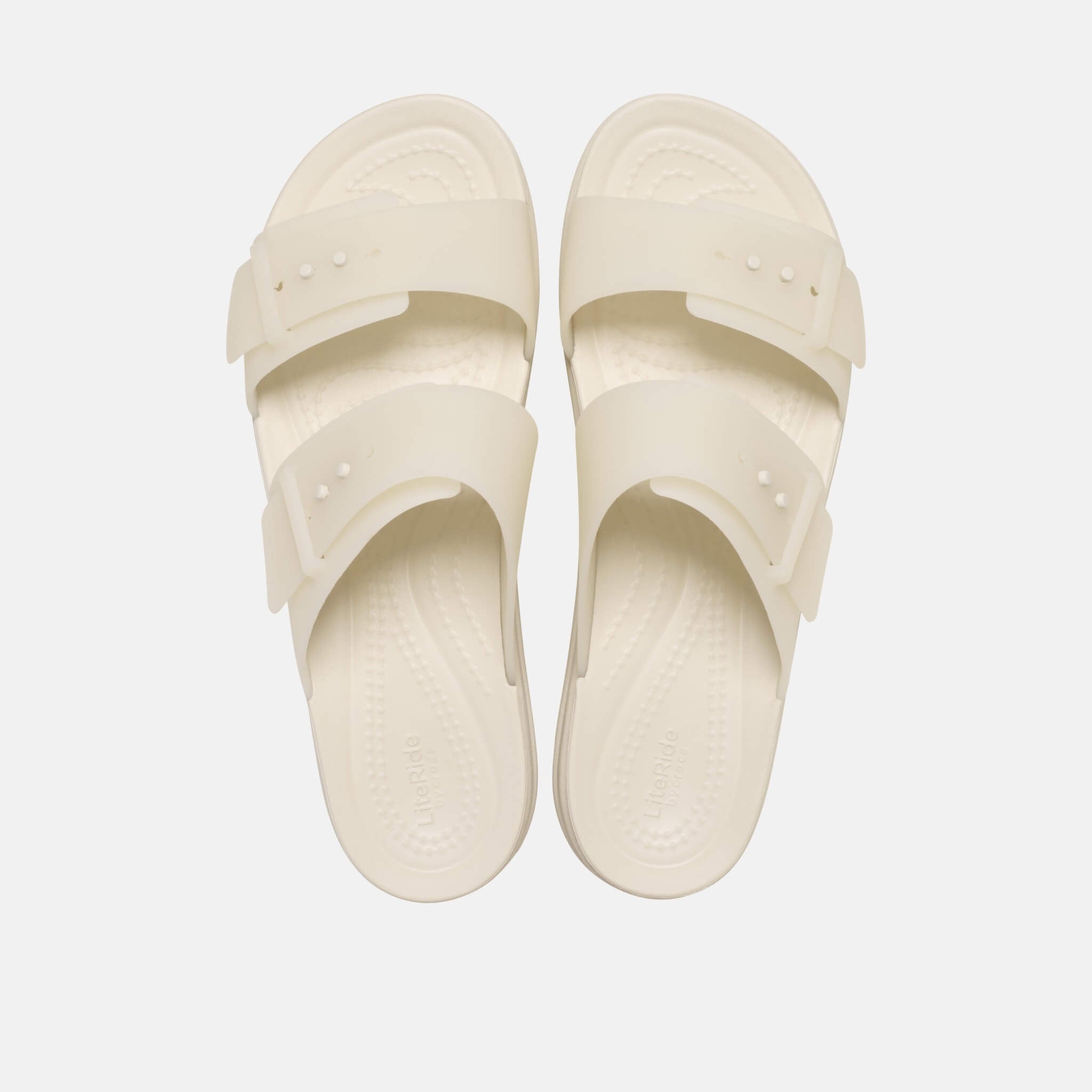 Brooklyn Buckle Frosted Low Wedge Sandstone