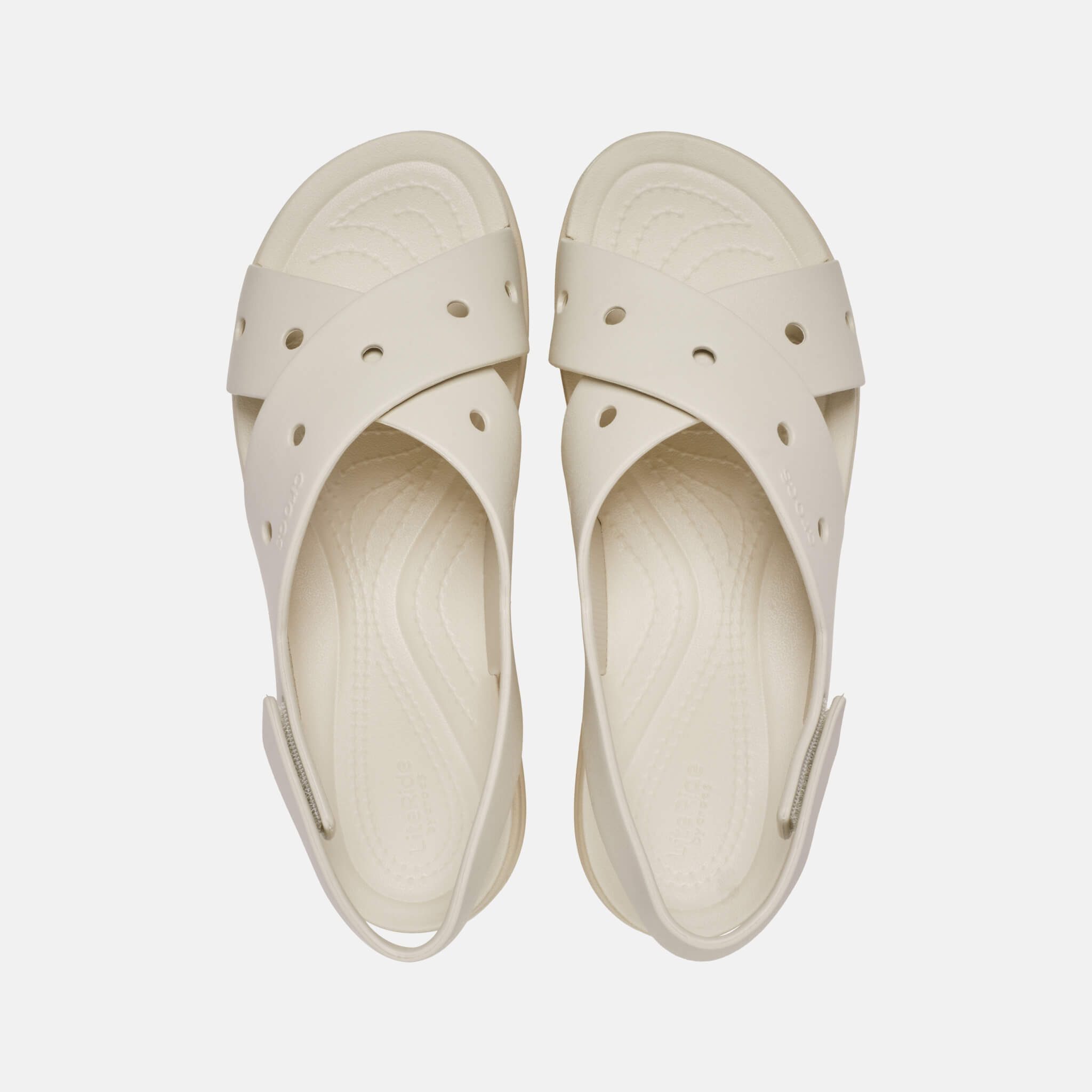 Brooklyn 4U Cross Strap Sandal Frappe
