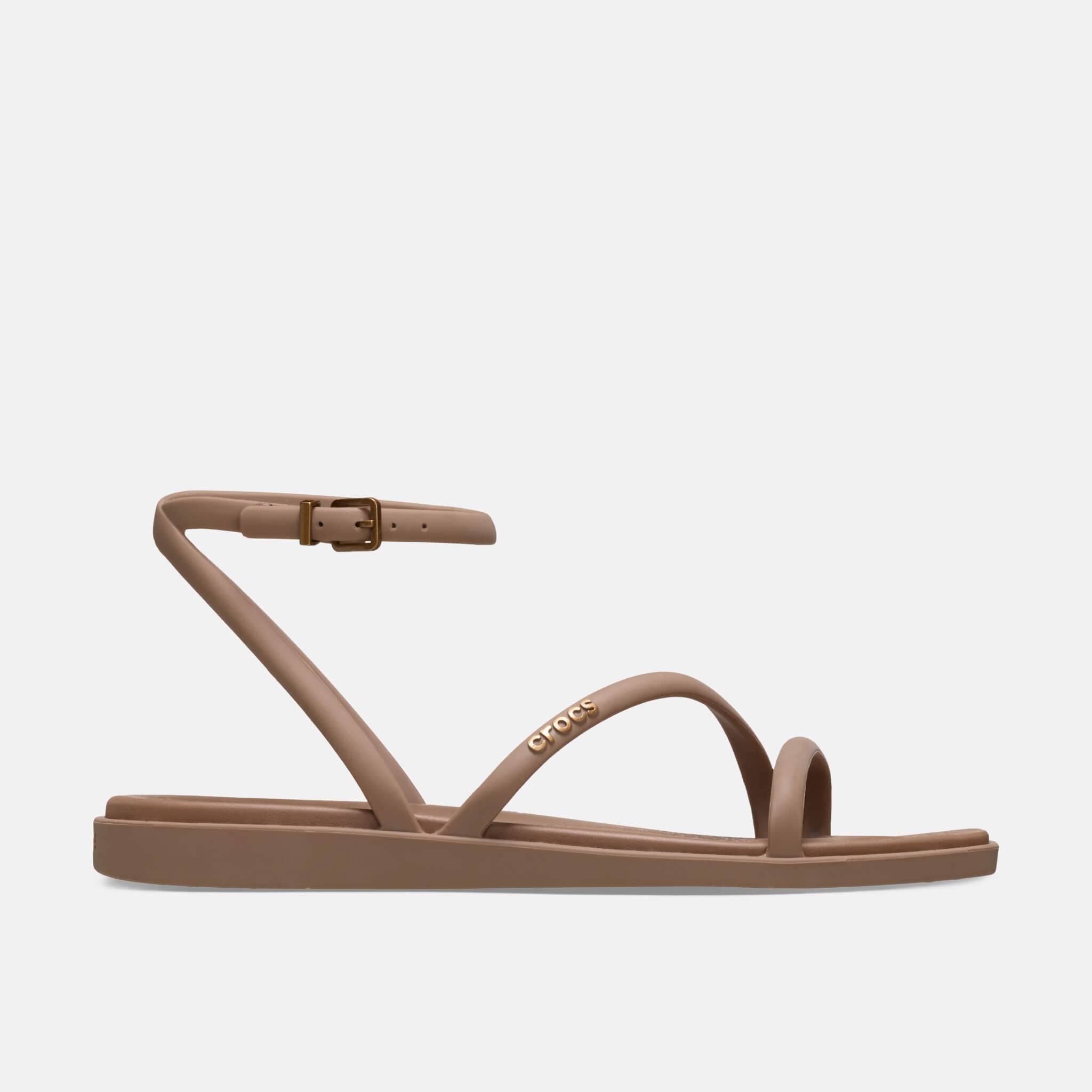 Miami Ankle Strap Sandal Milk Chocolate