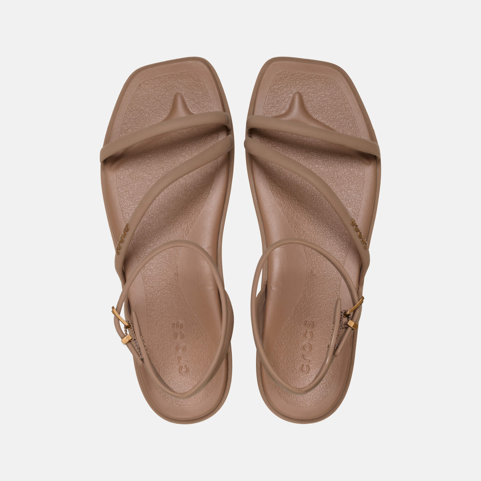 Miami Ankle Strap Sandal Milk Chocolate