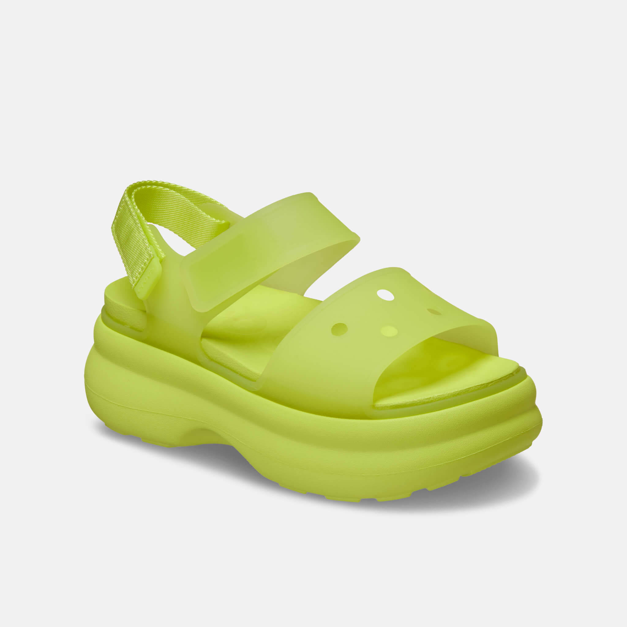 Soho Frosted Y Strap Sandal Citrus