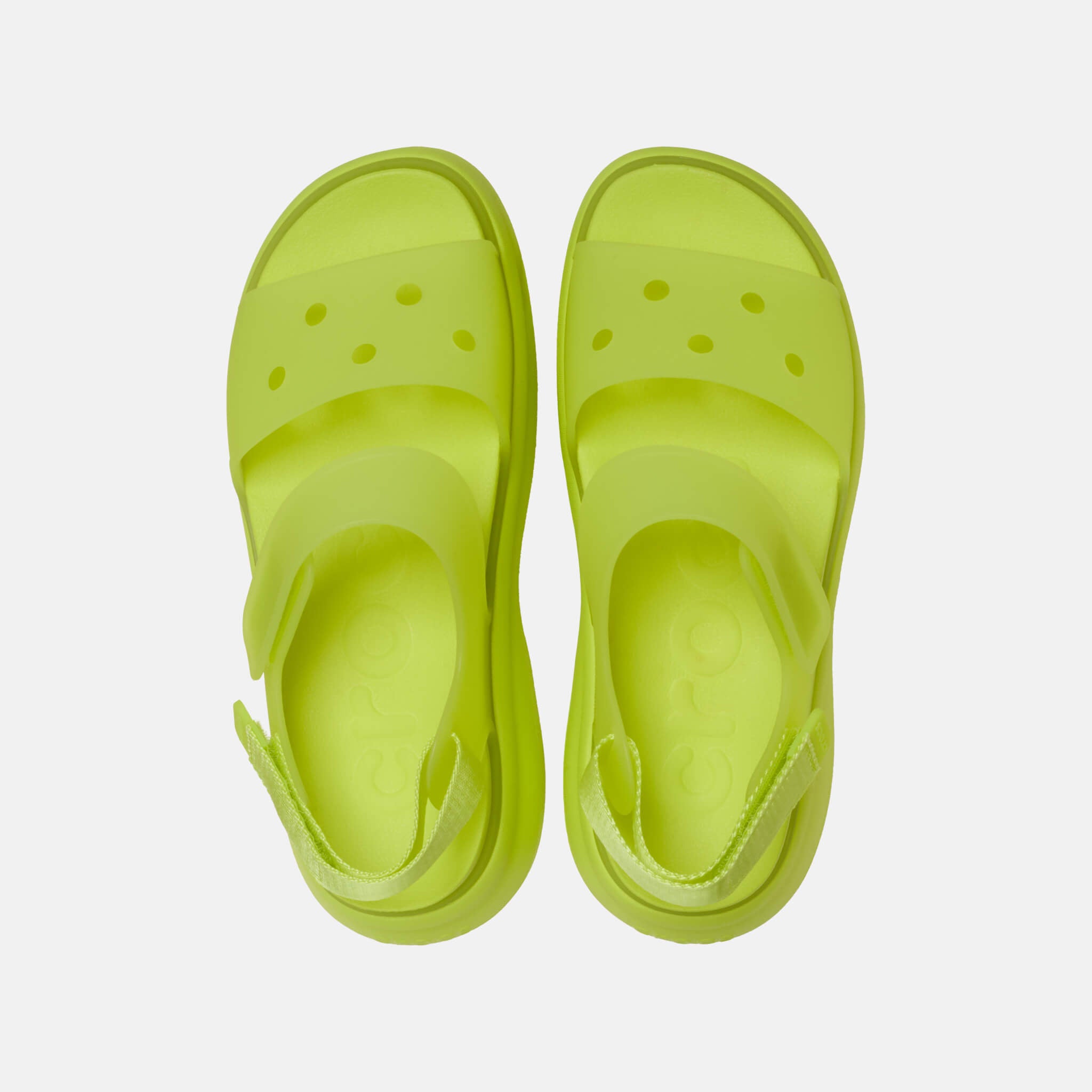 Soho Frosted Y Strap Sandal Citrus