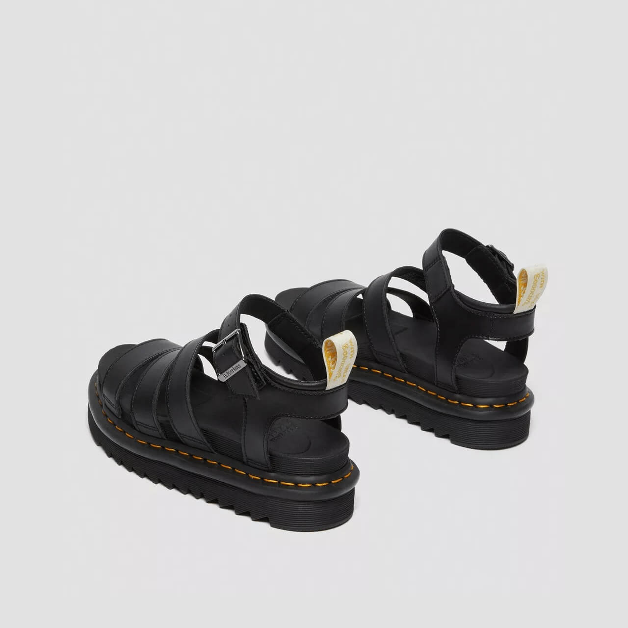 Dámské černé sandály Dr. Martens Blaire Vegan