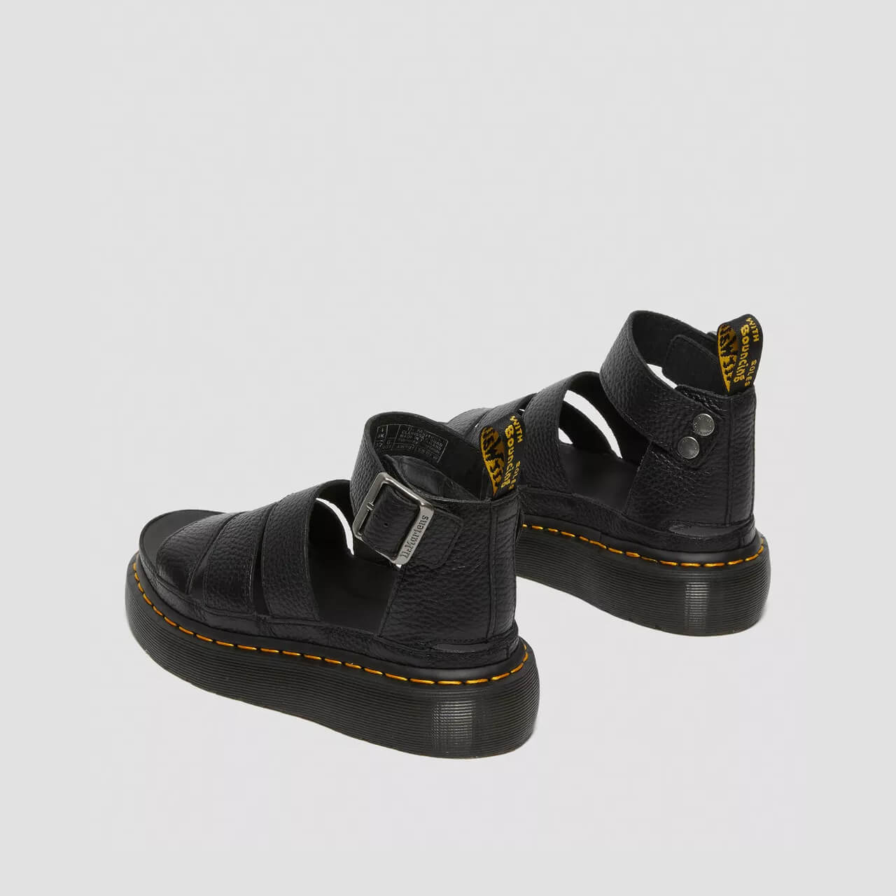 Dámské černé sandály Dr. Martens Clarissa II Quad