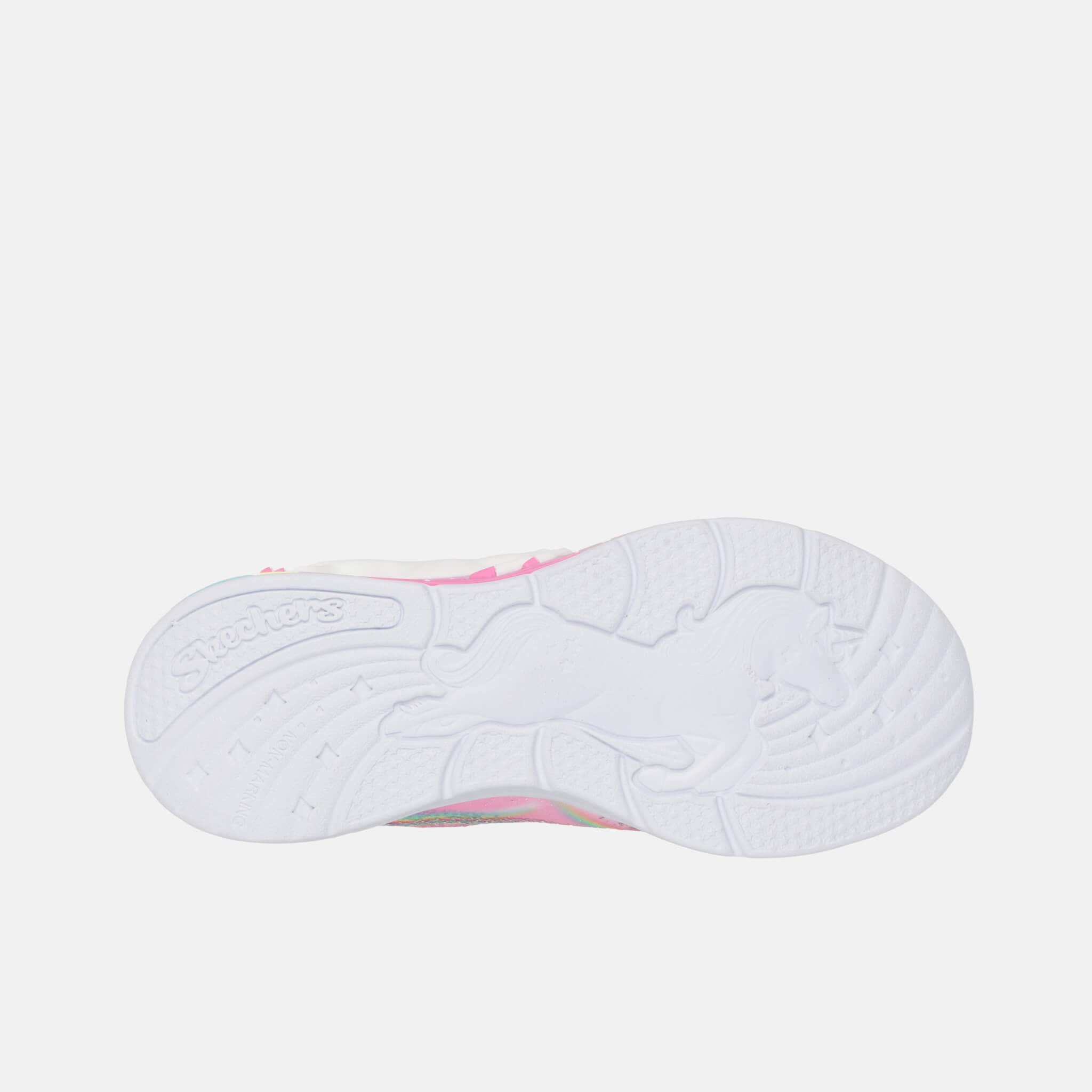 Dětské růžové tenisky Skechers S-Lights: Unicorn Chaser