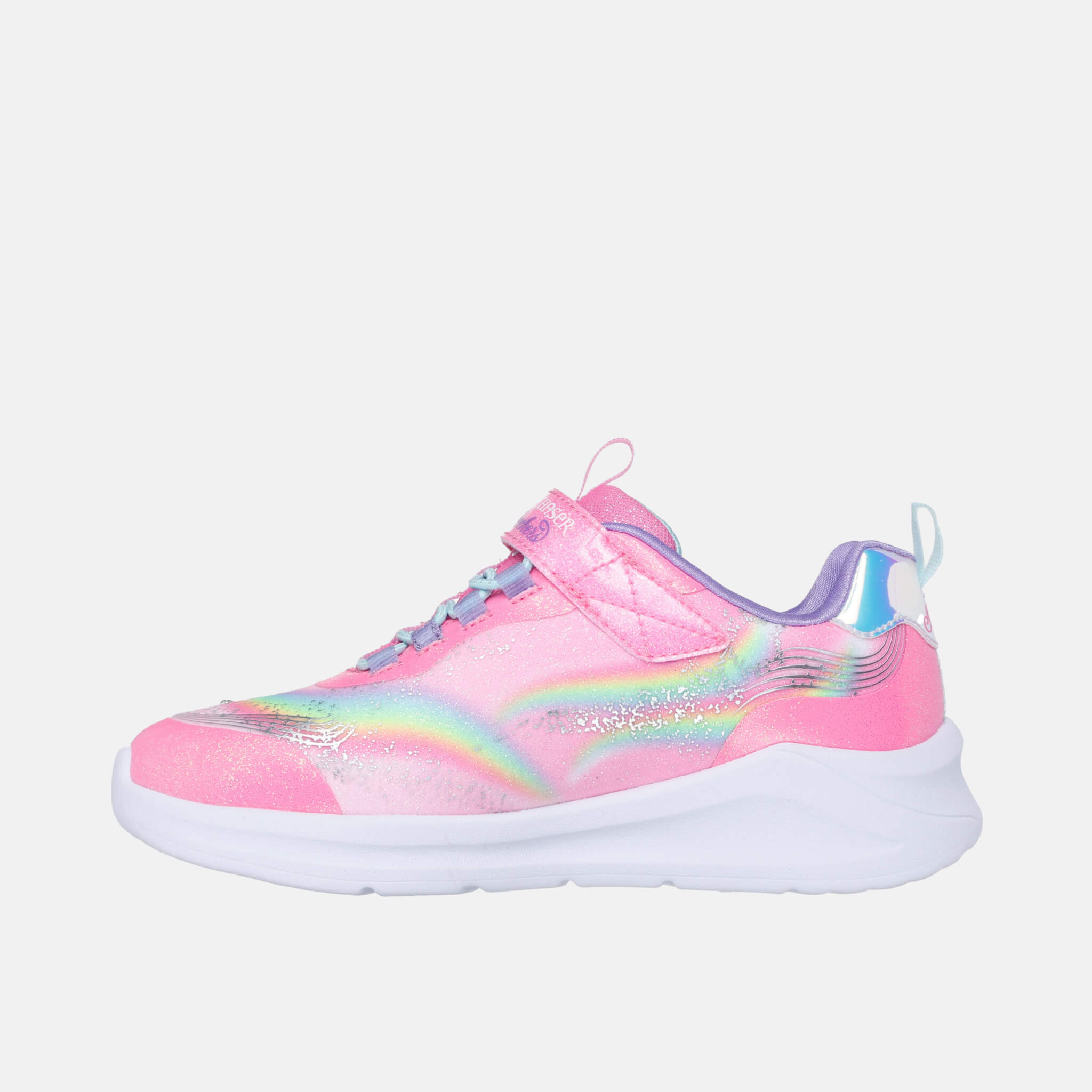 Dětské růžové tenisky Skechers S-Lights: Unicorn Chaser