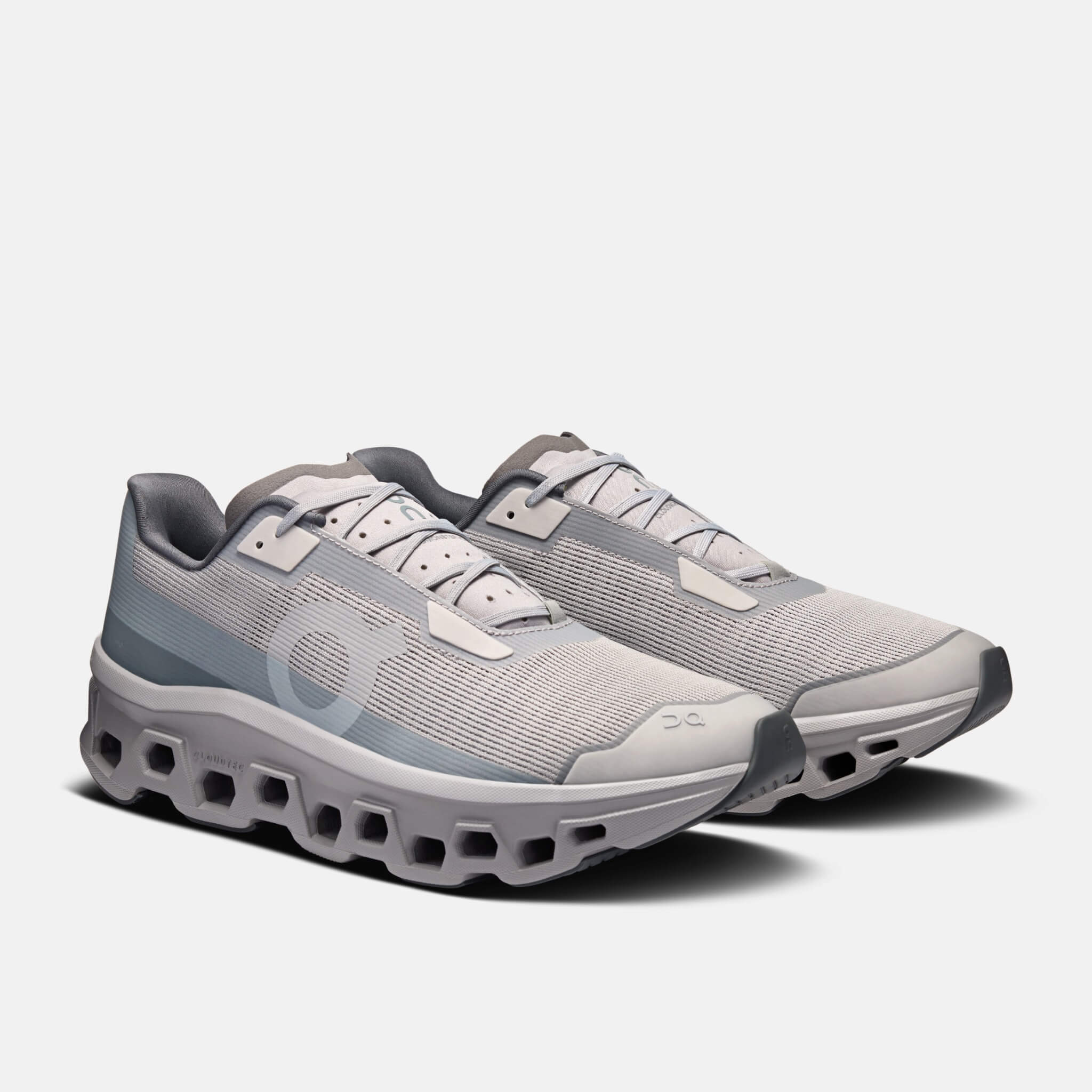 Pánské šedé běžecké tenisky On Cloudmonster Void