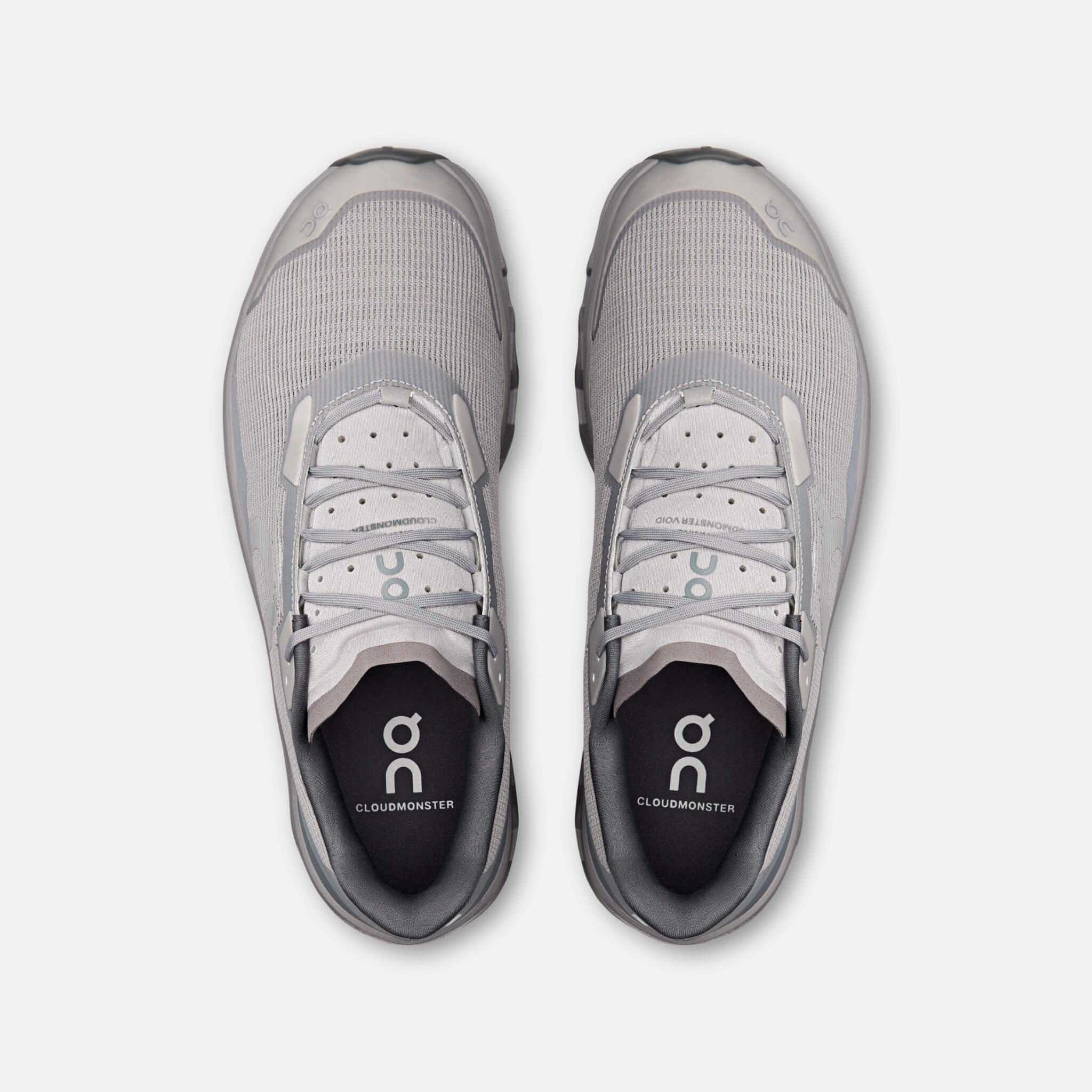 Pánské šedé běžecké tenisky On Cloudmonster Void