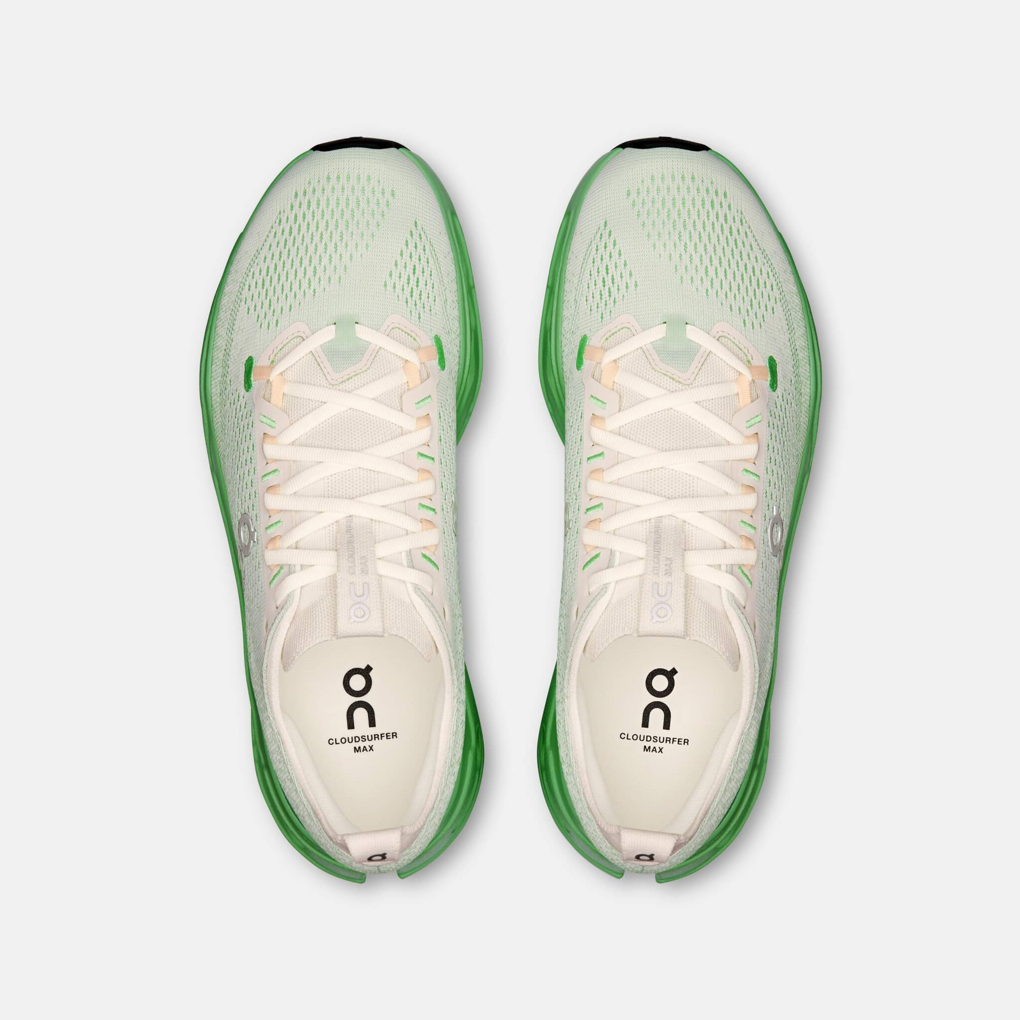 Pánské zeleno-šedé běžecké tenisky On Cloudsurfer Max