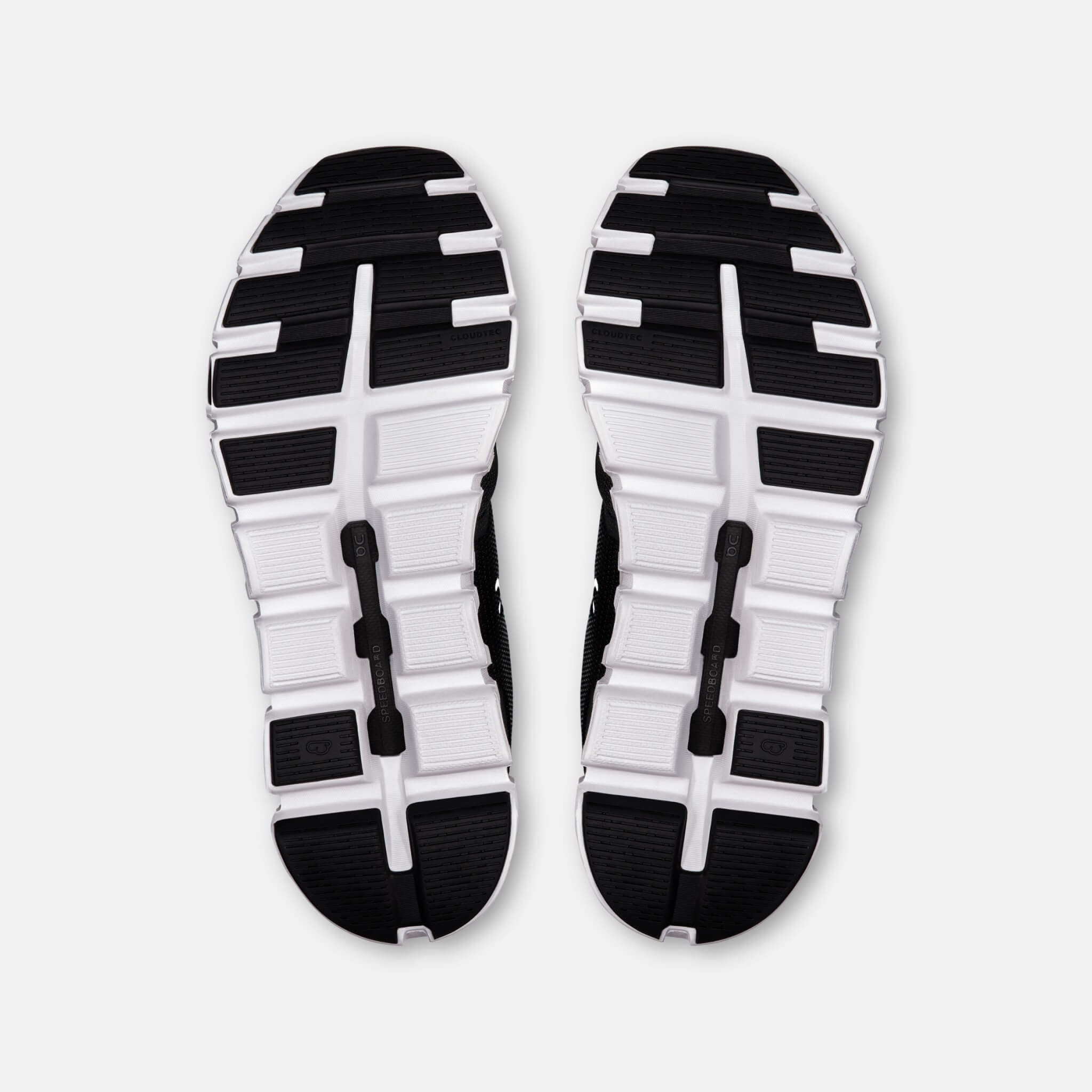 Dámské černo-bílé běžecké boty On Cloud 6