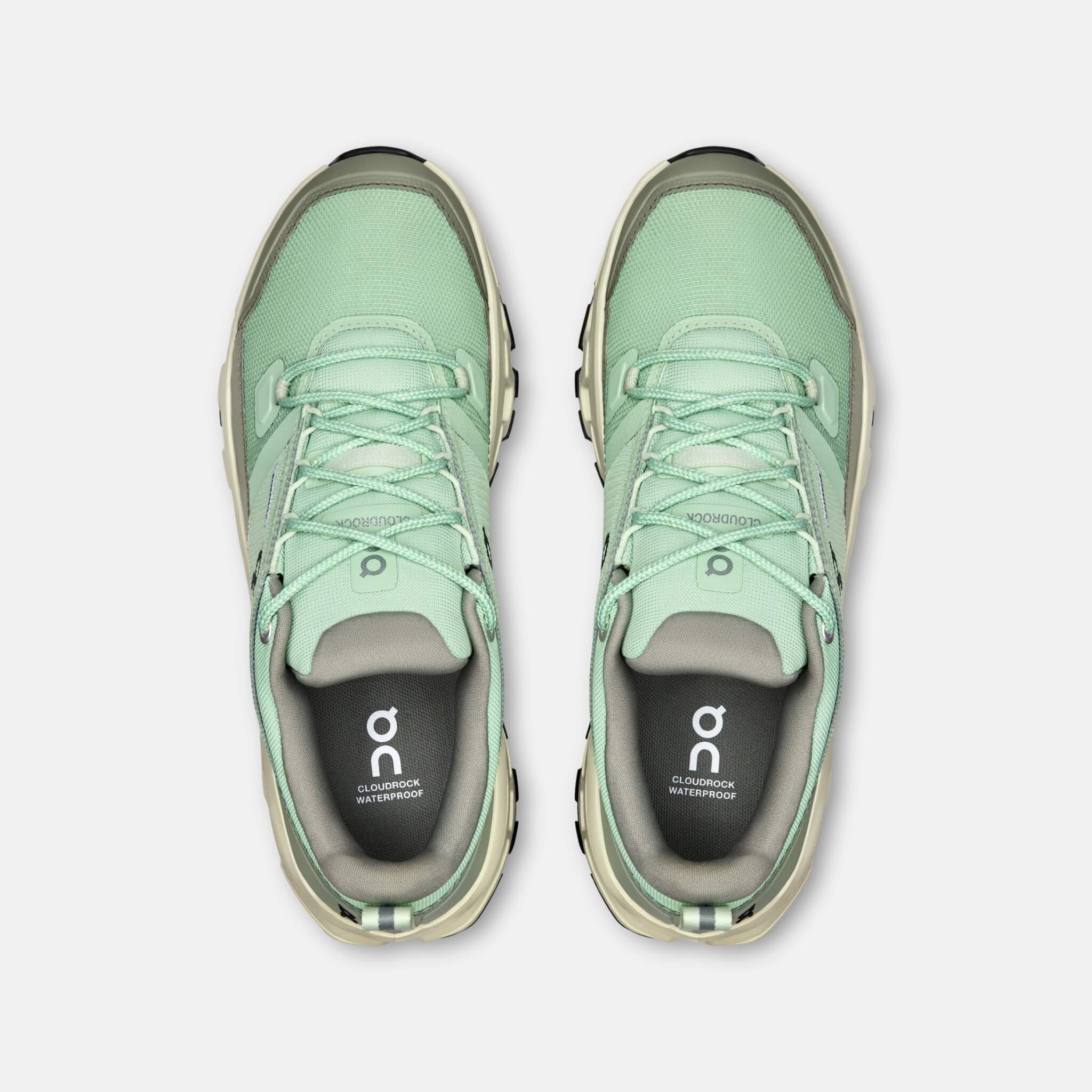 Dámská zelená outdoorová obuv On Cloudrock Low WP