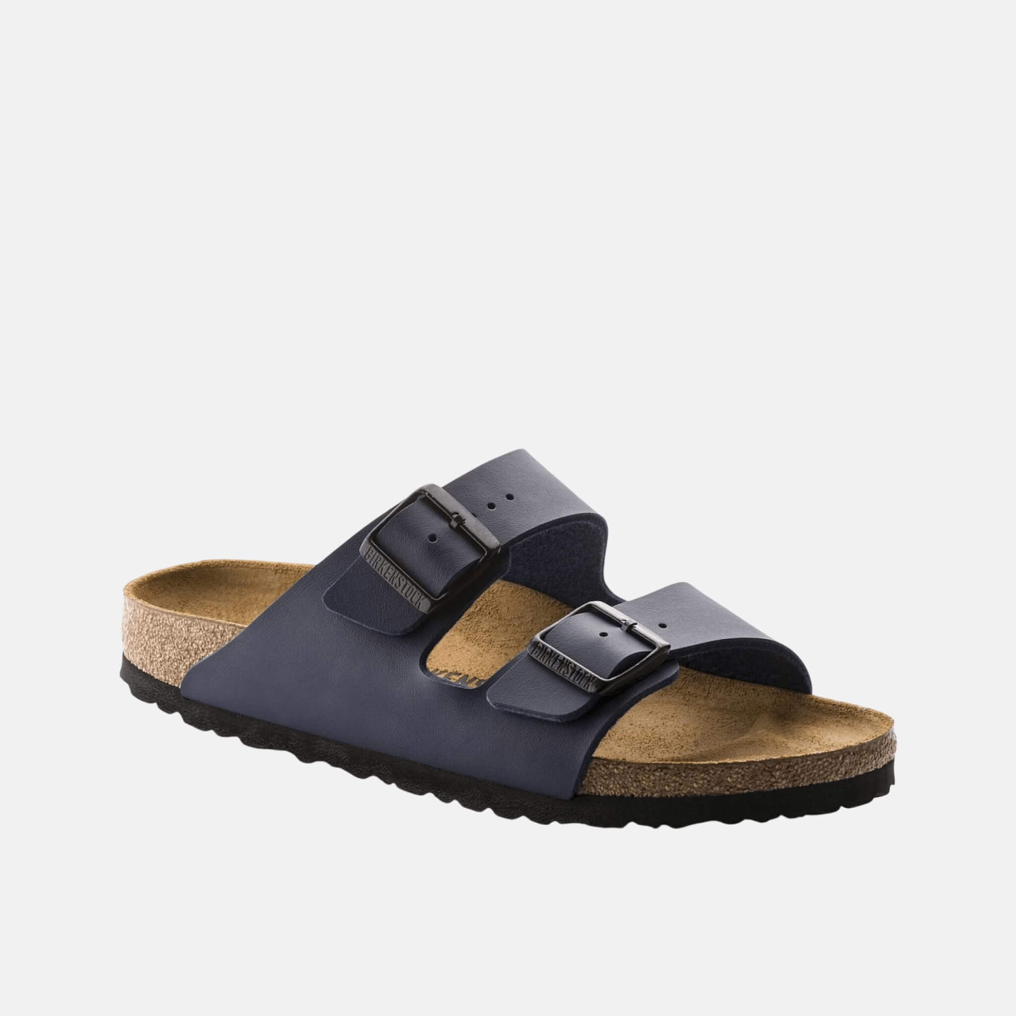 Modré pantofle Birkenstock Arizona Natural Leather
