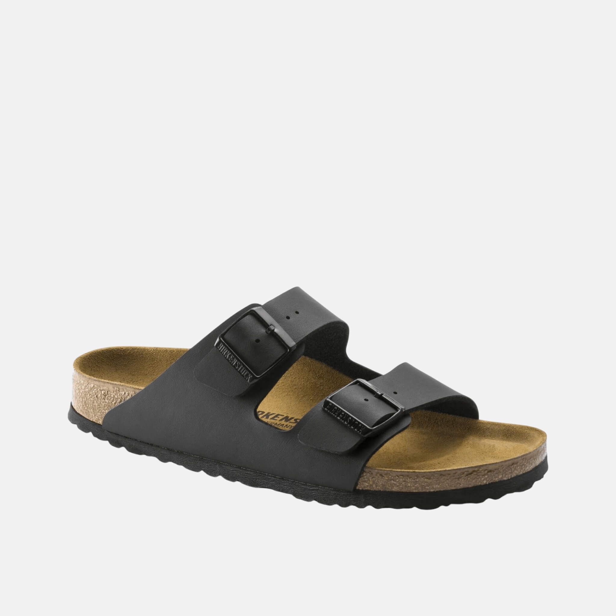 Černé pantofle Birkenstock Arizona Leather