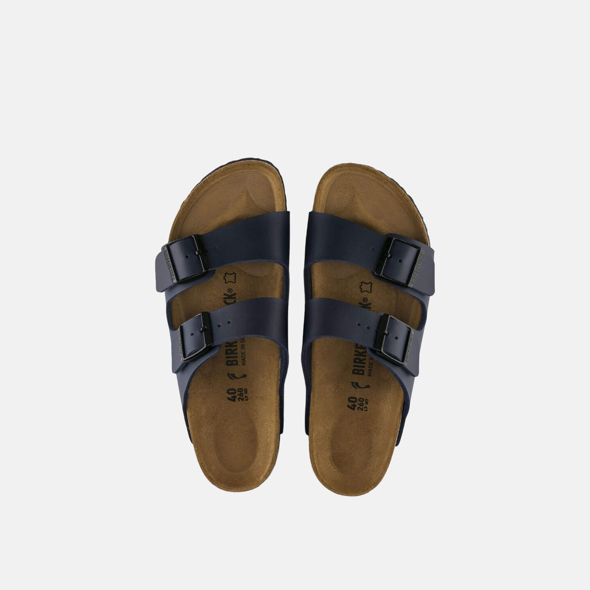 Modré pantofle Birkenstock Arizona Birko-Flor