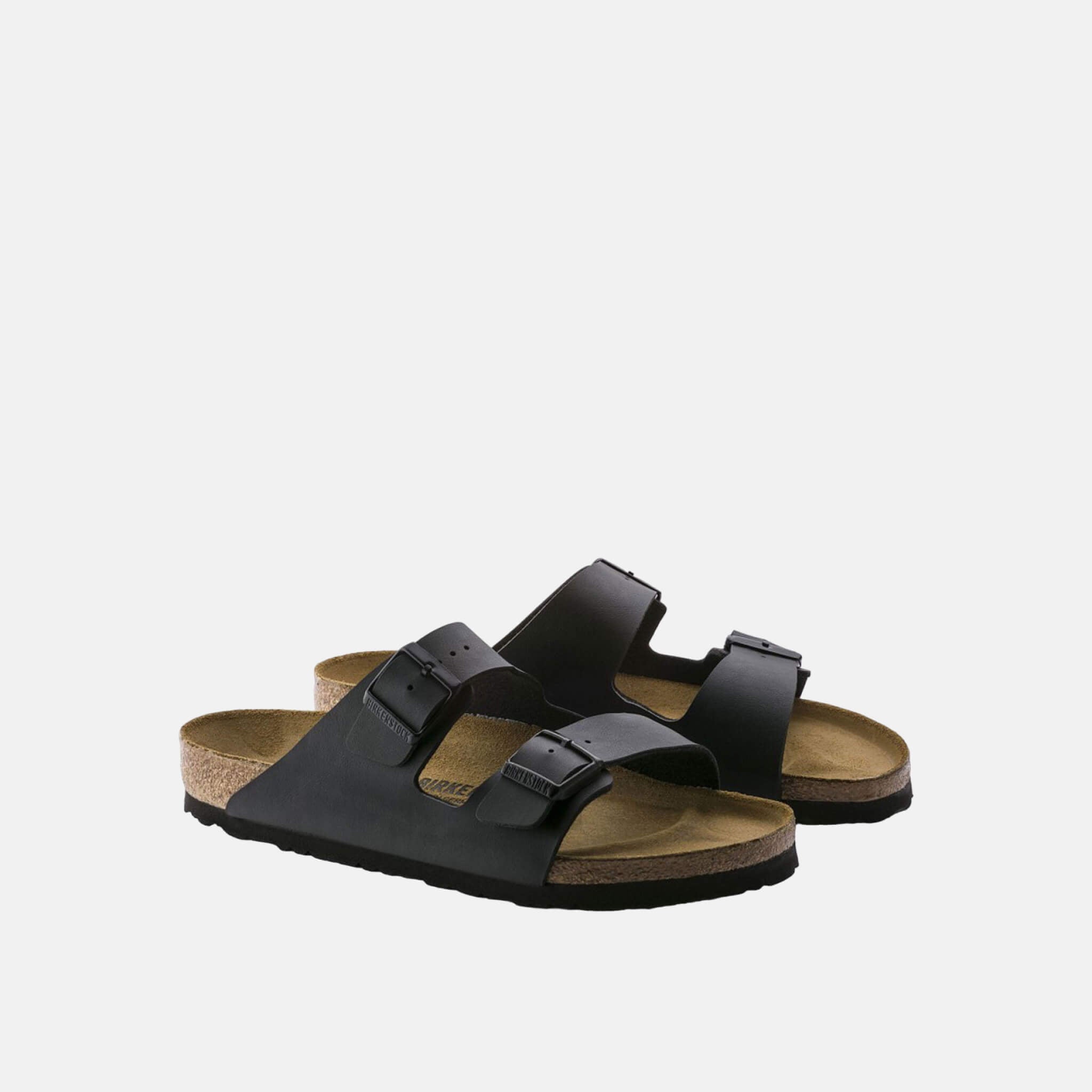 Černé pantofle Birkenstock Arizona Birko-Flor