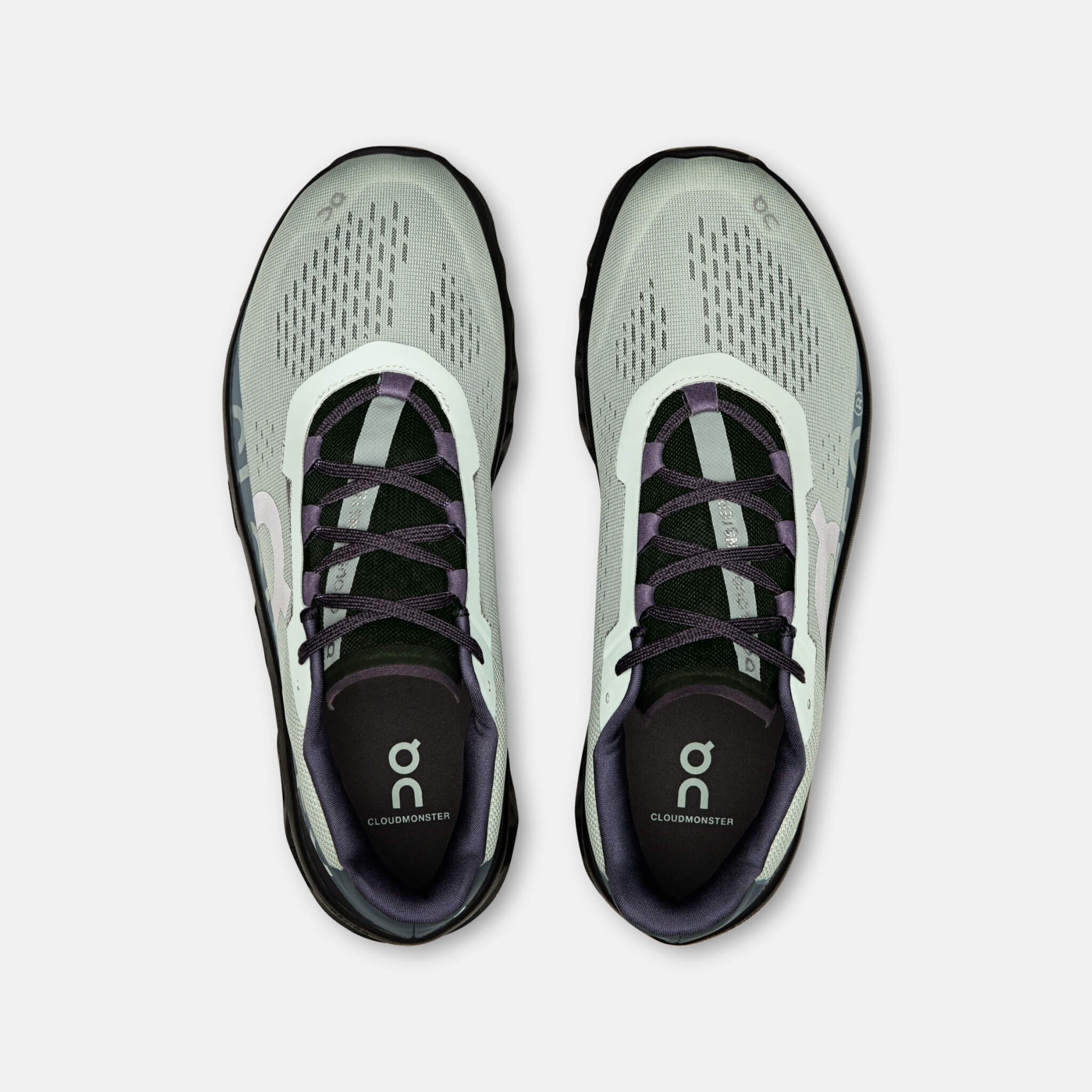 Pánské modro-černé běžecké tenisky On Cloudmonster