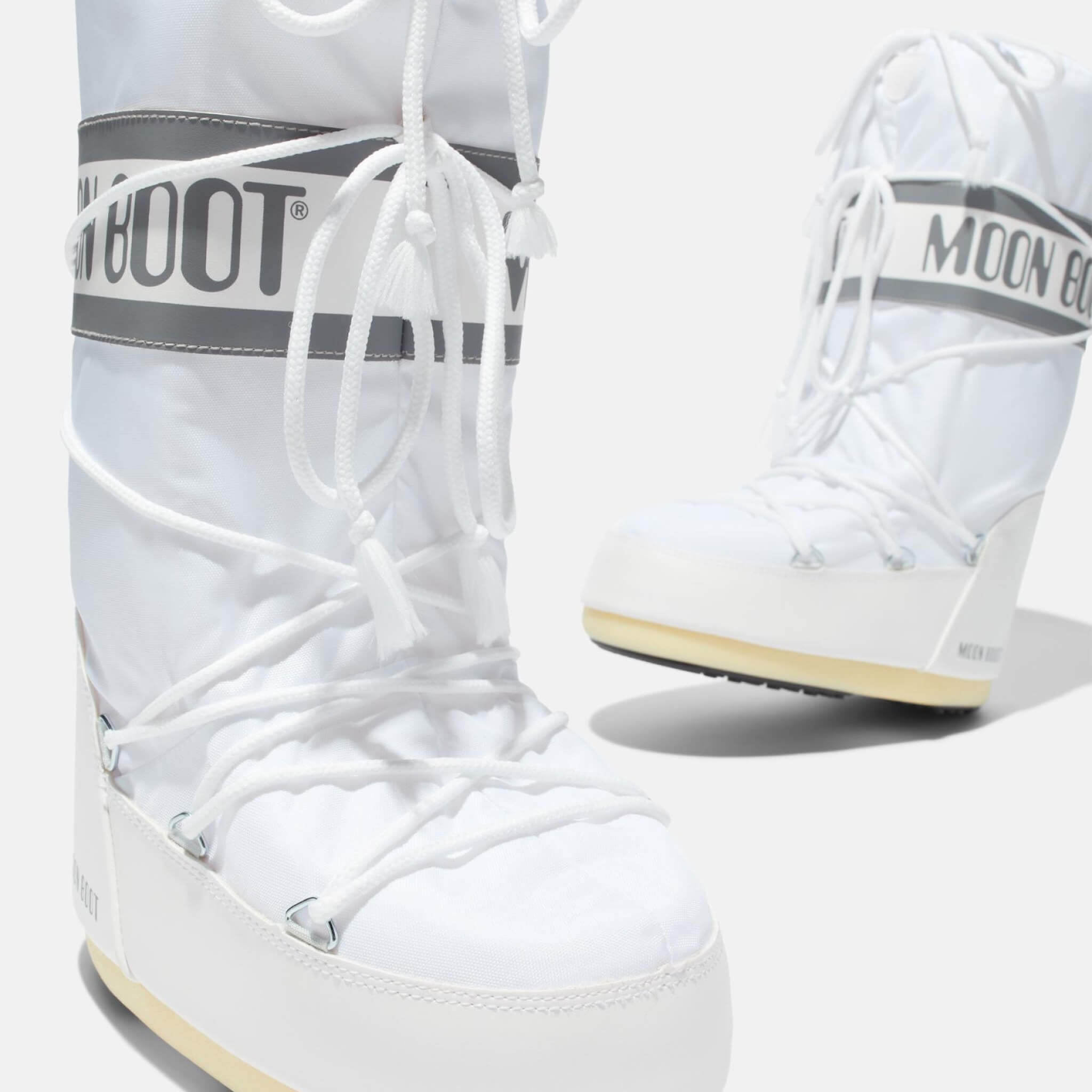 Dámské bílé sněhule Moon Boot Icon Nylon