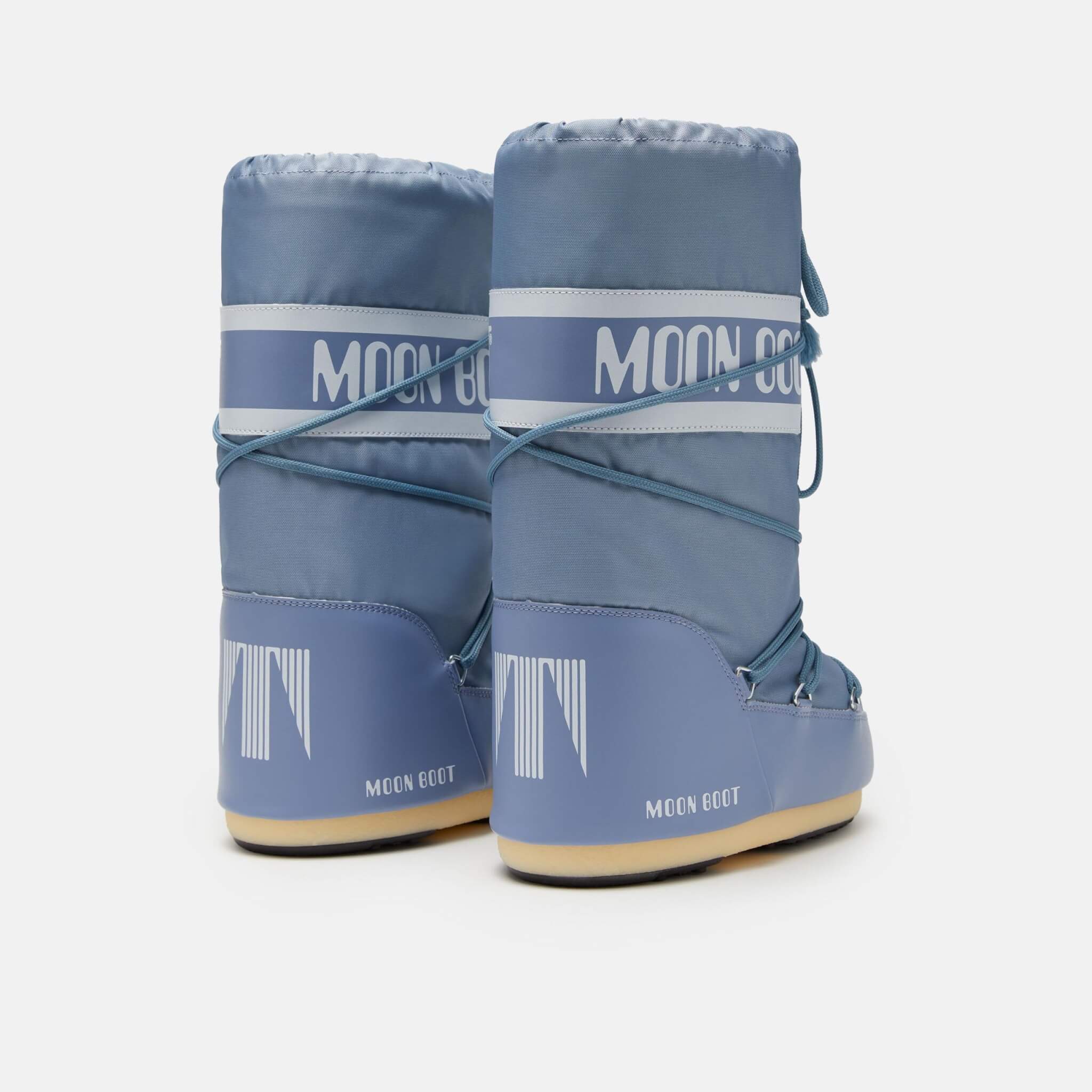 Dámské šedé sněhule Moon Boot Icon Nylon