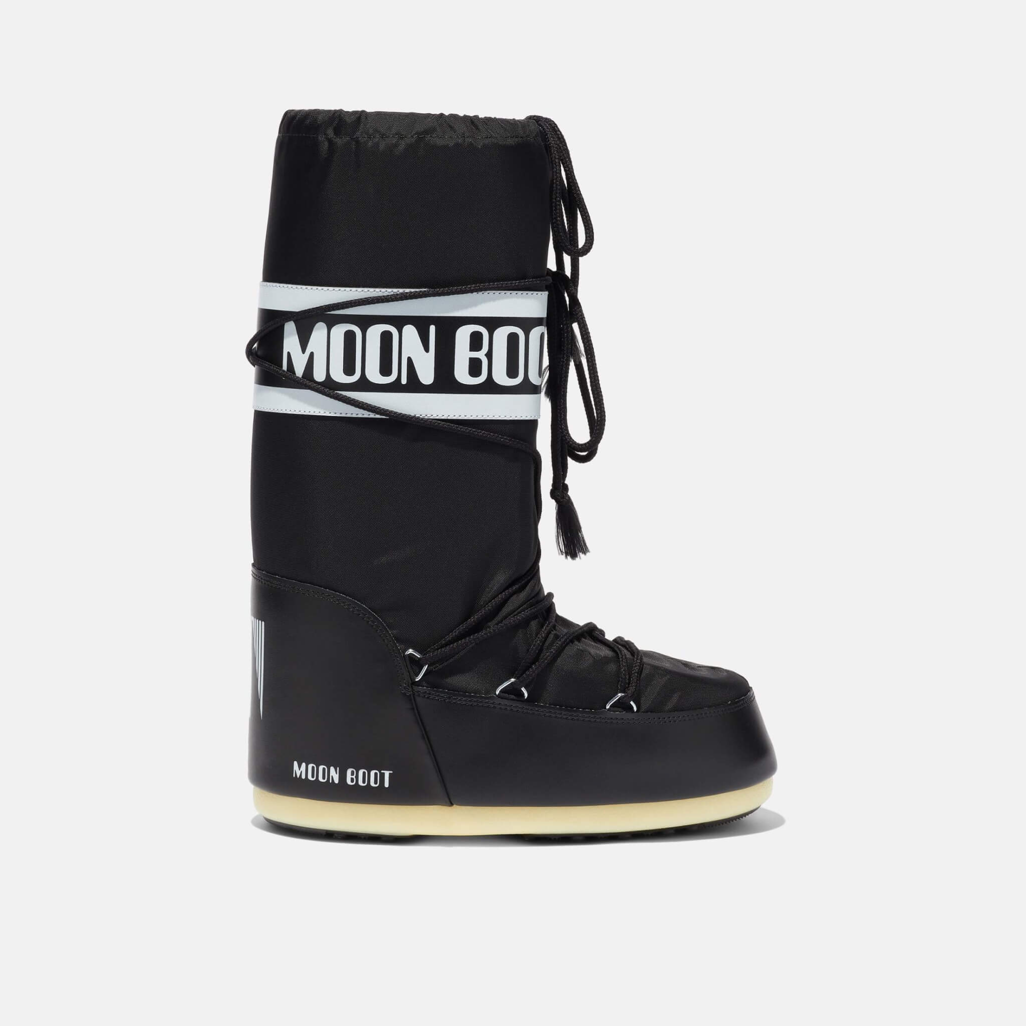 Dámské černé sněhule Moon Boot Icon Nylon