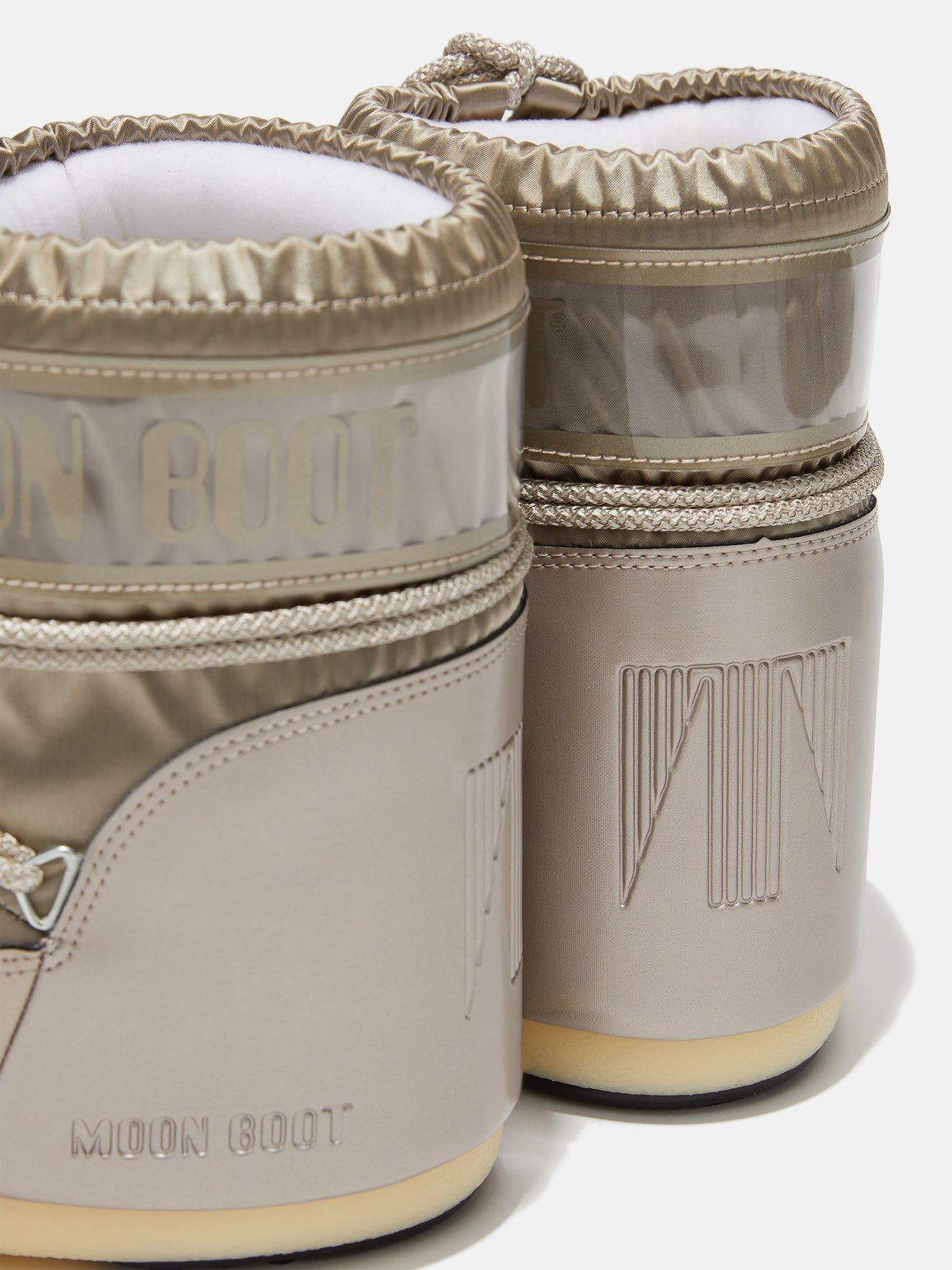 Unisex zlaté sněhule Moon Boot Icon Low Glance